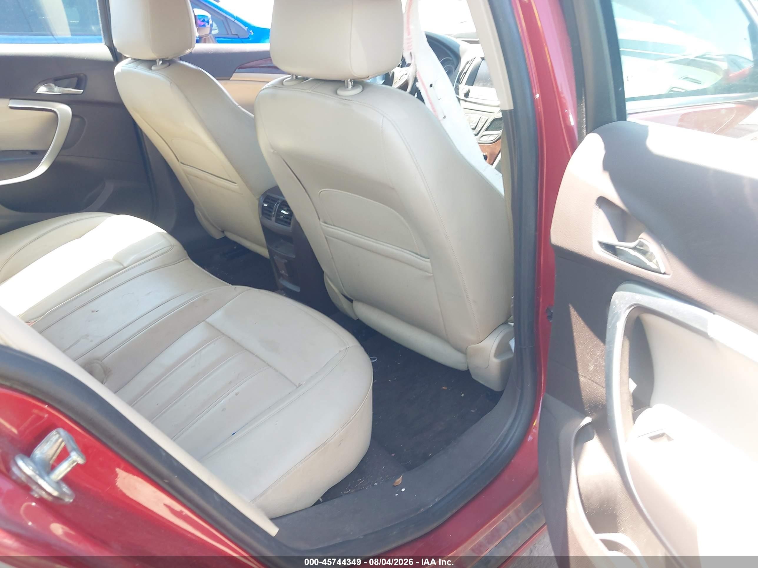 2014 Buick Regal Turbo/e-assist Premium I Red vin: 2G4GN5EX6E9168690