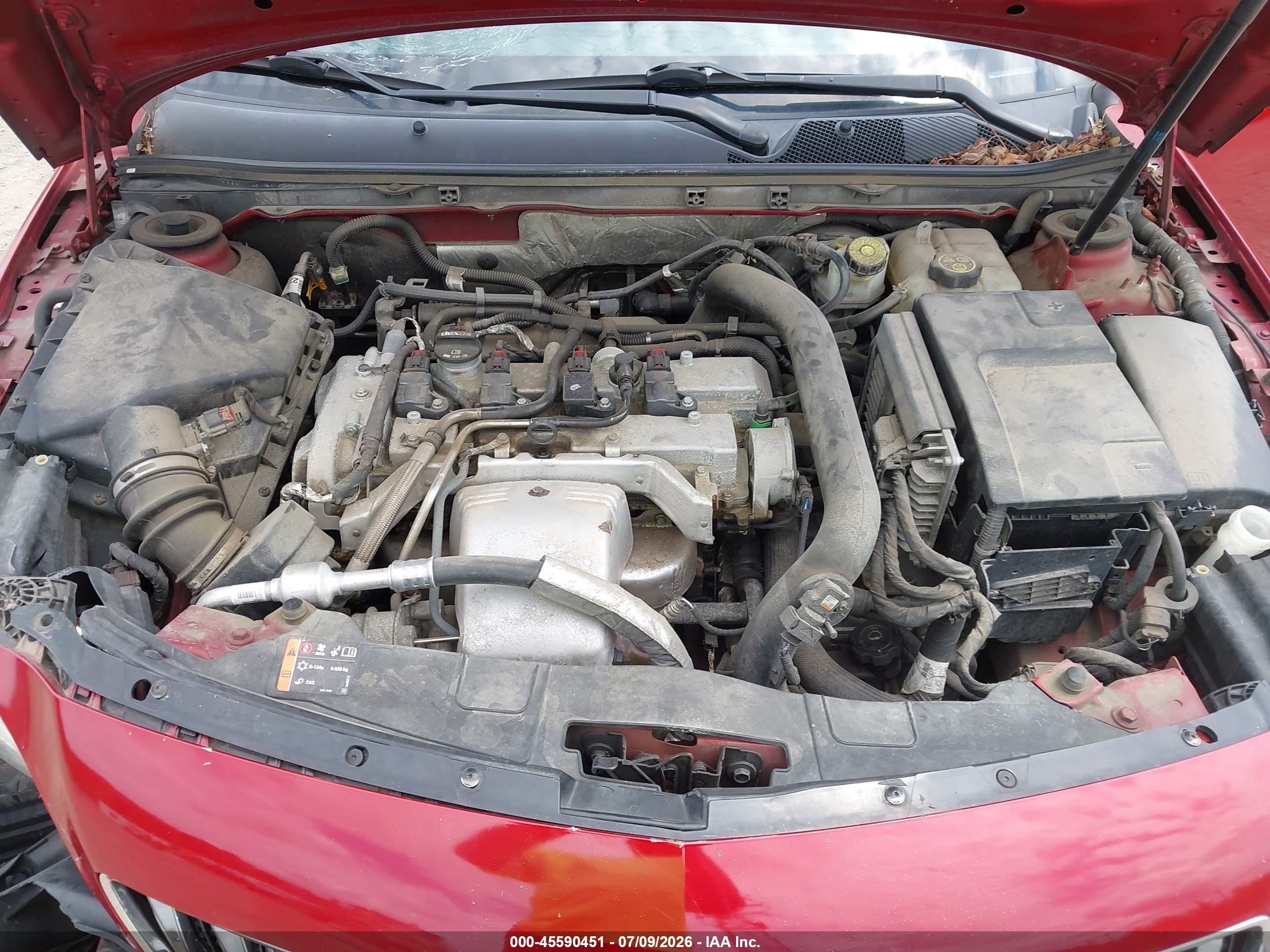 2014 Buick Regal Turbo/e-assist Premium I Red vin: 2G4GN5EX6E9213241