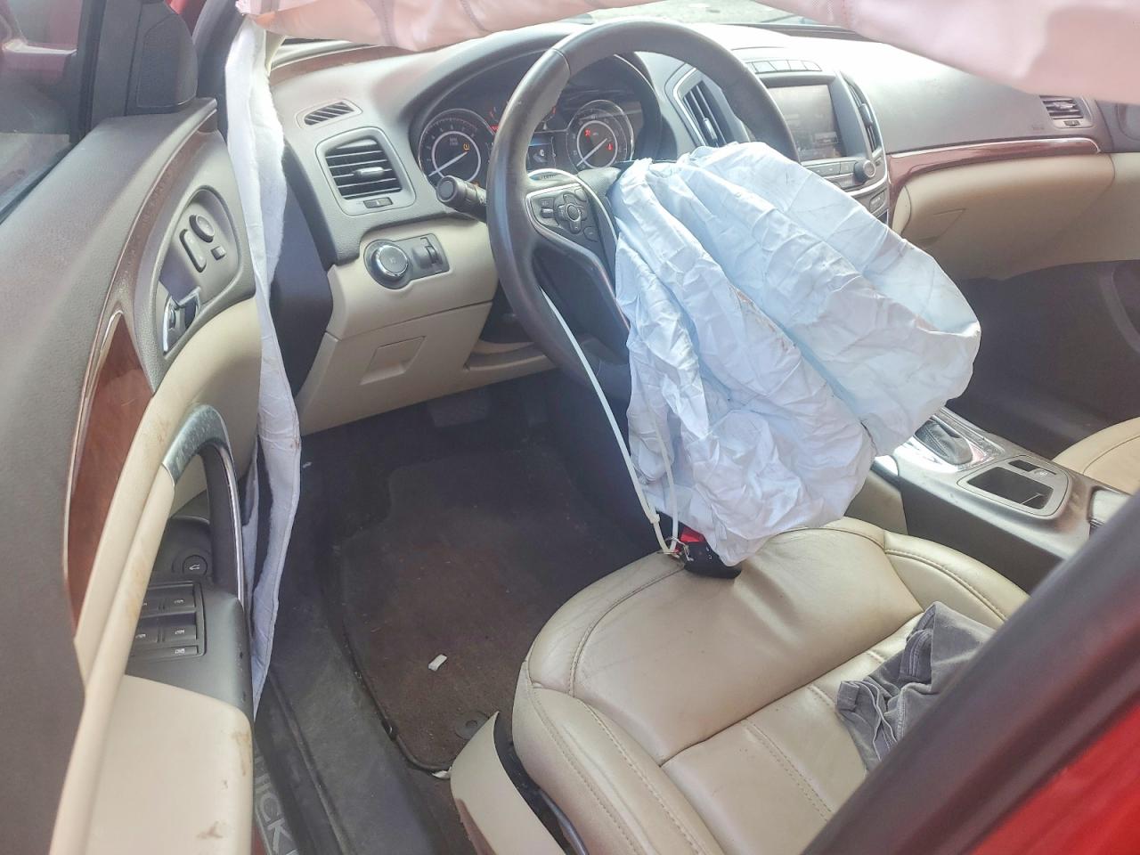 2014 Buick Regal Premium Red vin: 2G4GN5EX6E9309371