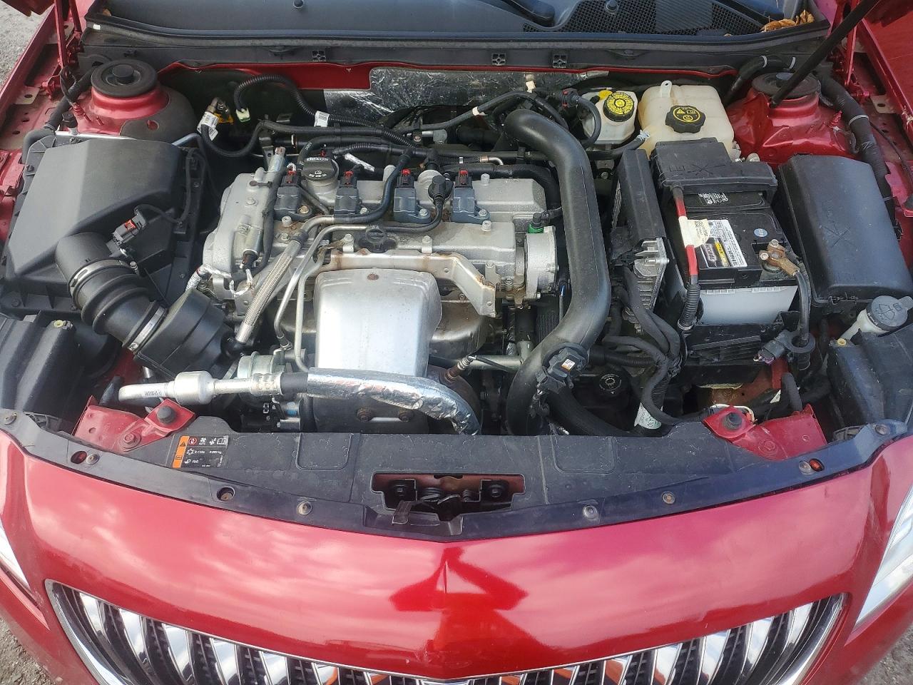2014 Buick Regal Premium Red vin: 2G4GN5EX6E9309371