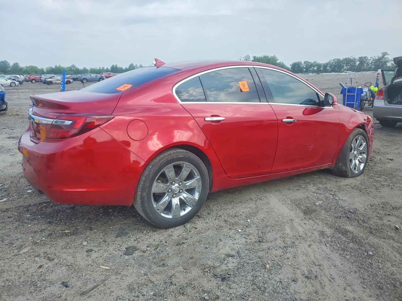 2014 Buick Regal Premium Red vin: 2G4GN5EX6E9309371