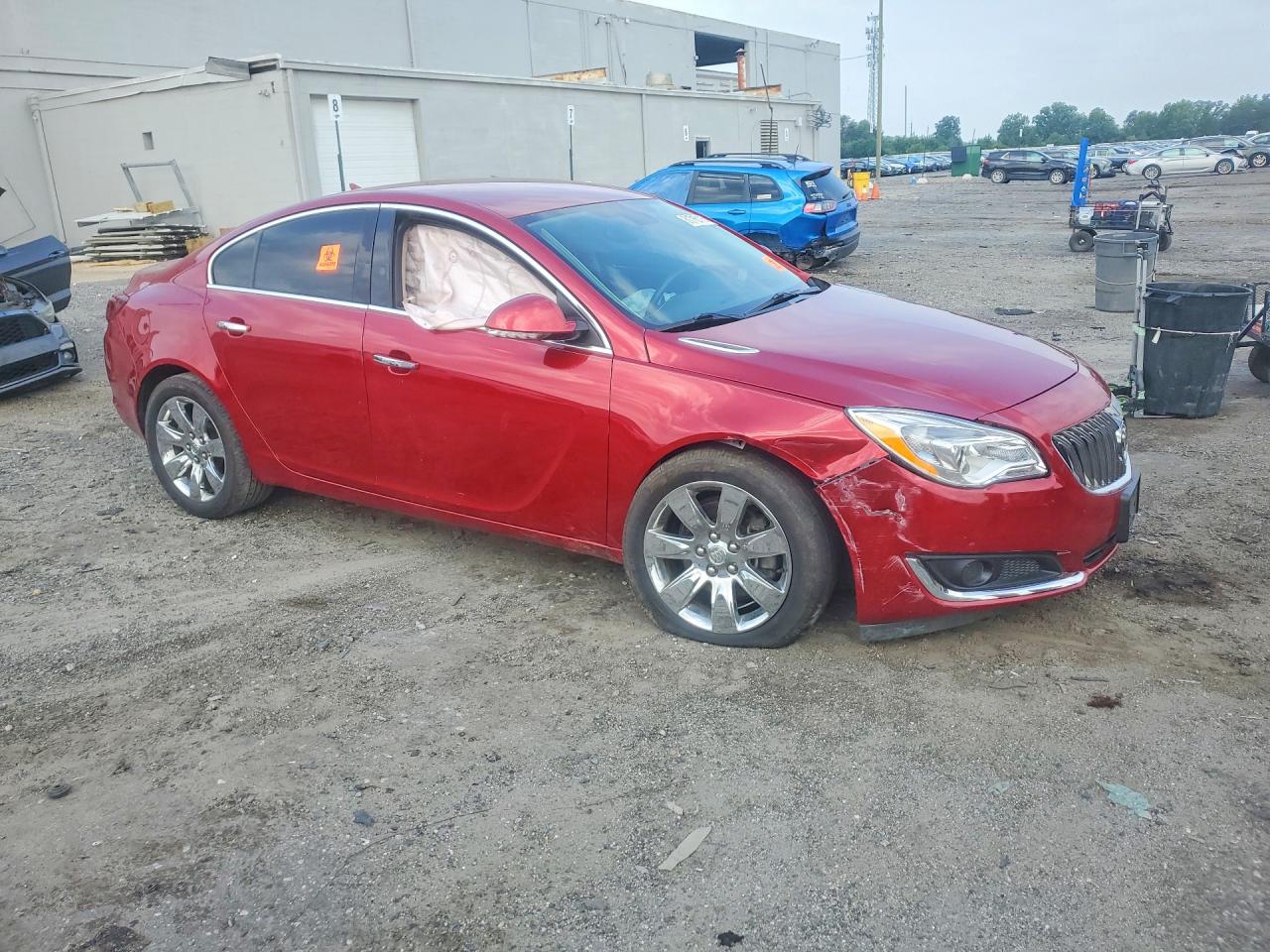 2014 Buick Regal Premium Red vin: 2G4GN5EX6E9309371