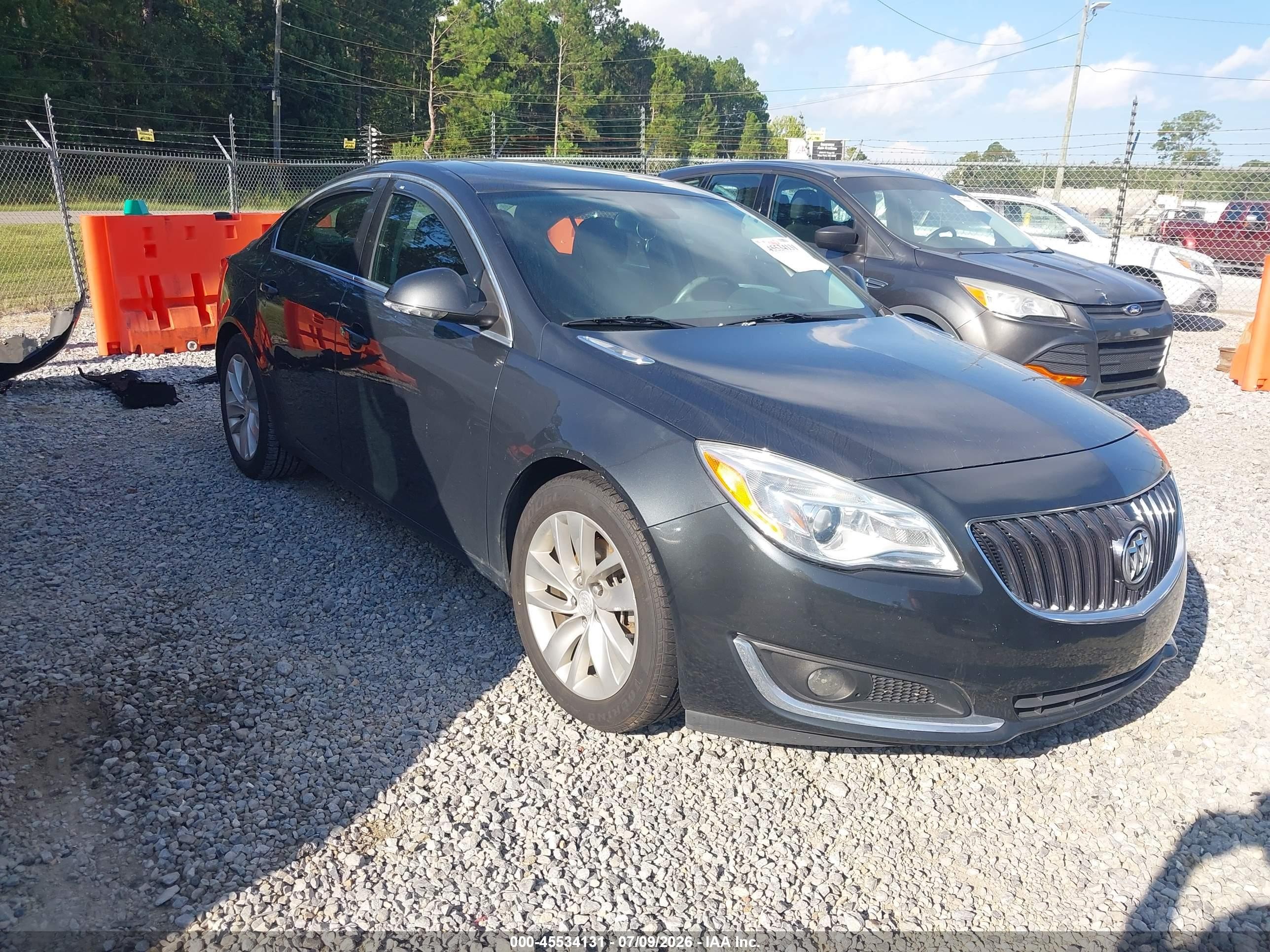 2015 Buick Regal Turbo/e-assist Premium I Серый vin: 2G4GN5EX6F9149994