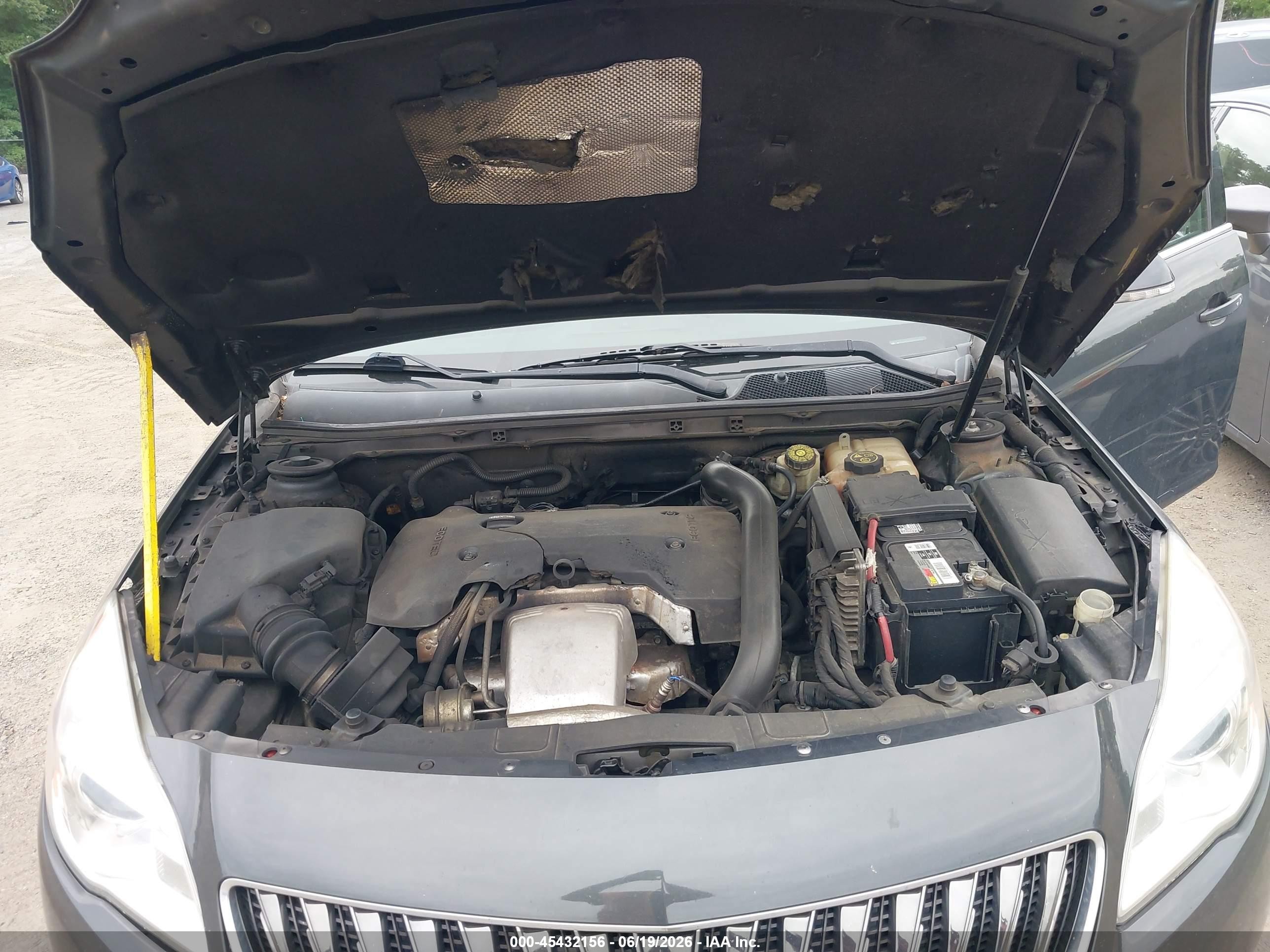 2015 Buick Regal Turbo/e-assist Premium I Gray vin: 2G4GN5EX6F9198130