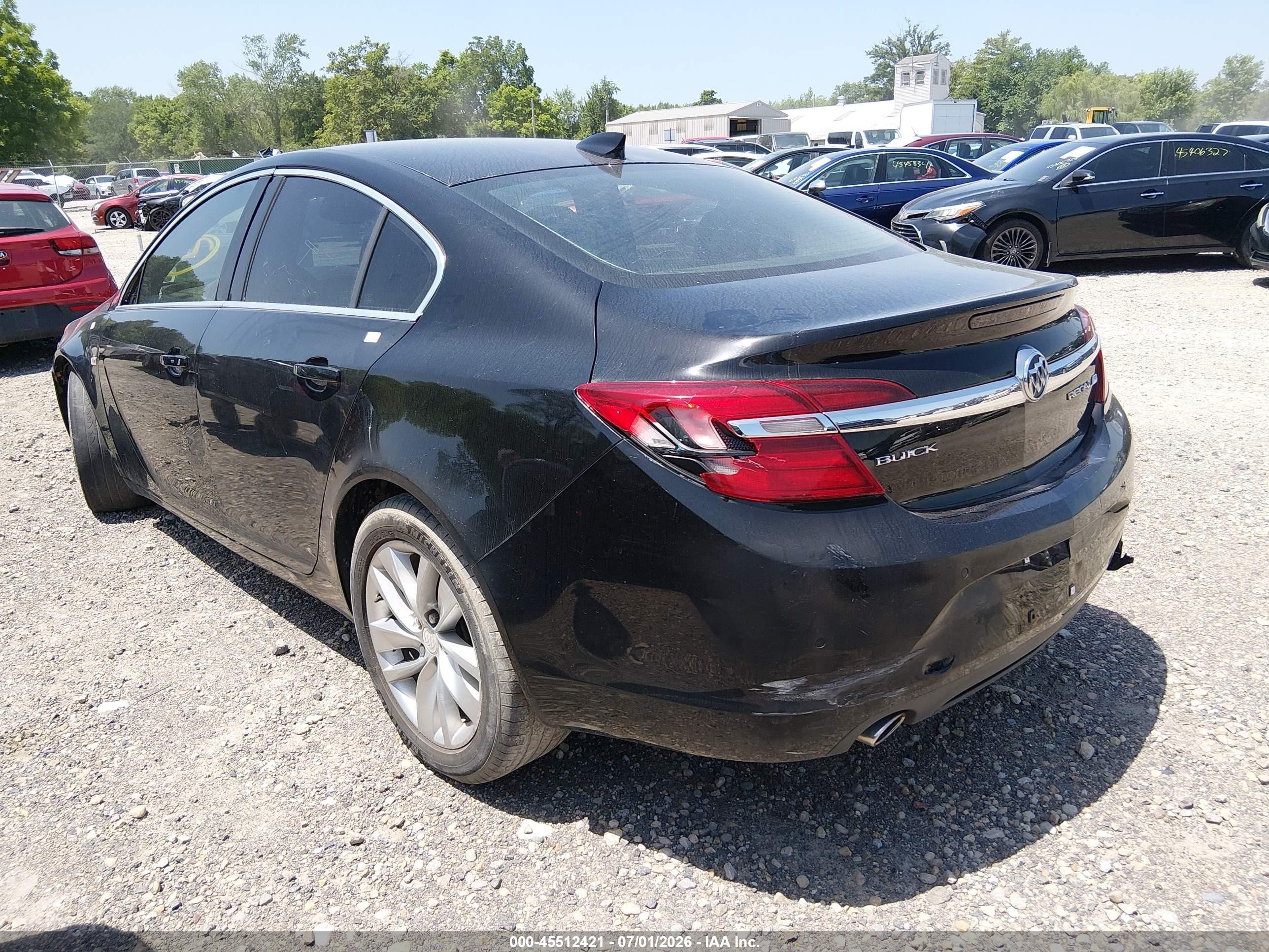 2015 Buick Regal Turbo/e-assist Premium I Черный vin: 2G4GN5EX6F9208123