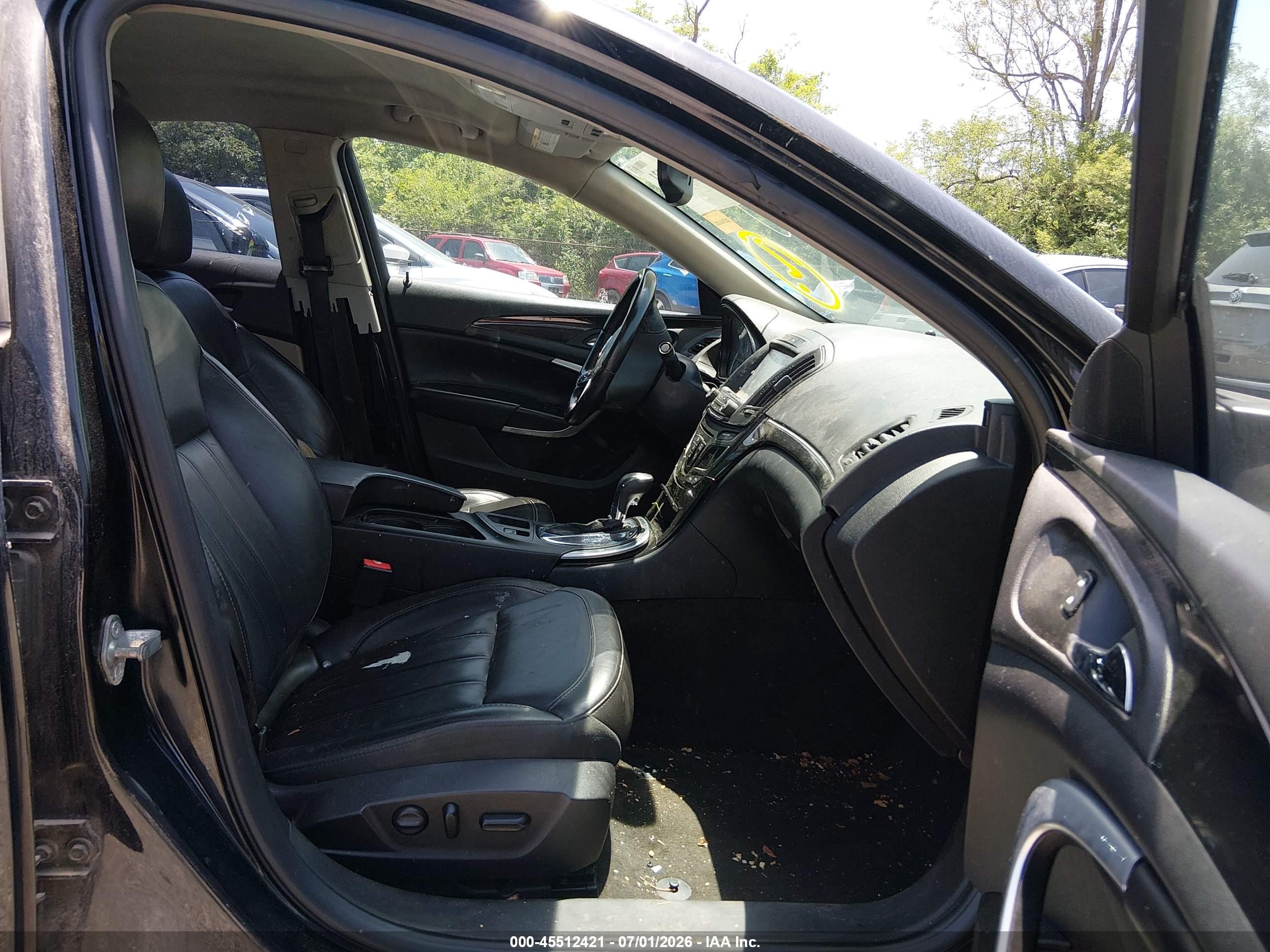 2015 Buick Regal Turbo/e-assist Premium I Черный vin: 2G4GN5EX6F9208123