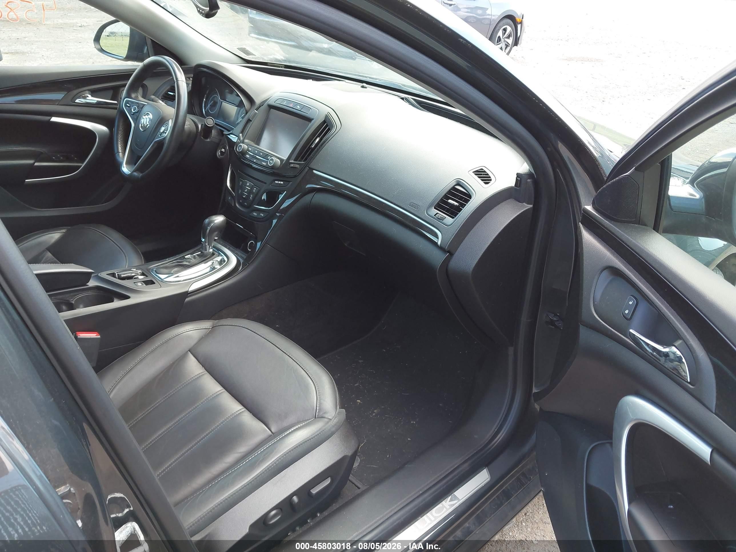 2015 Buick Regal Turbo/e-assist Premium I Gray vin: 2G4GN5EX7F9170871