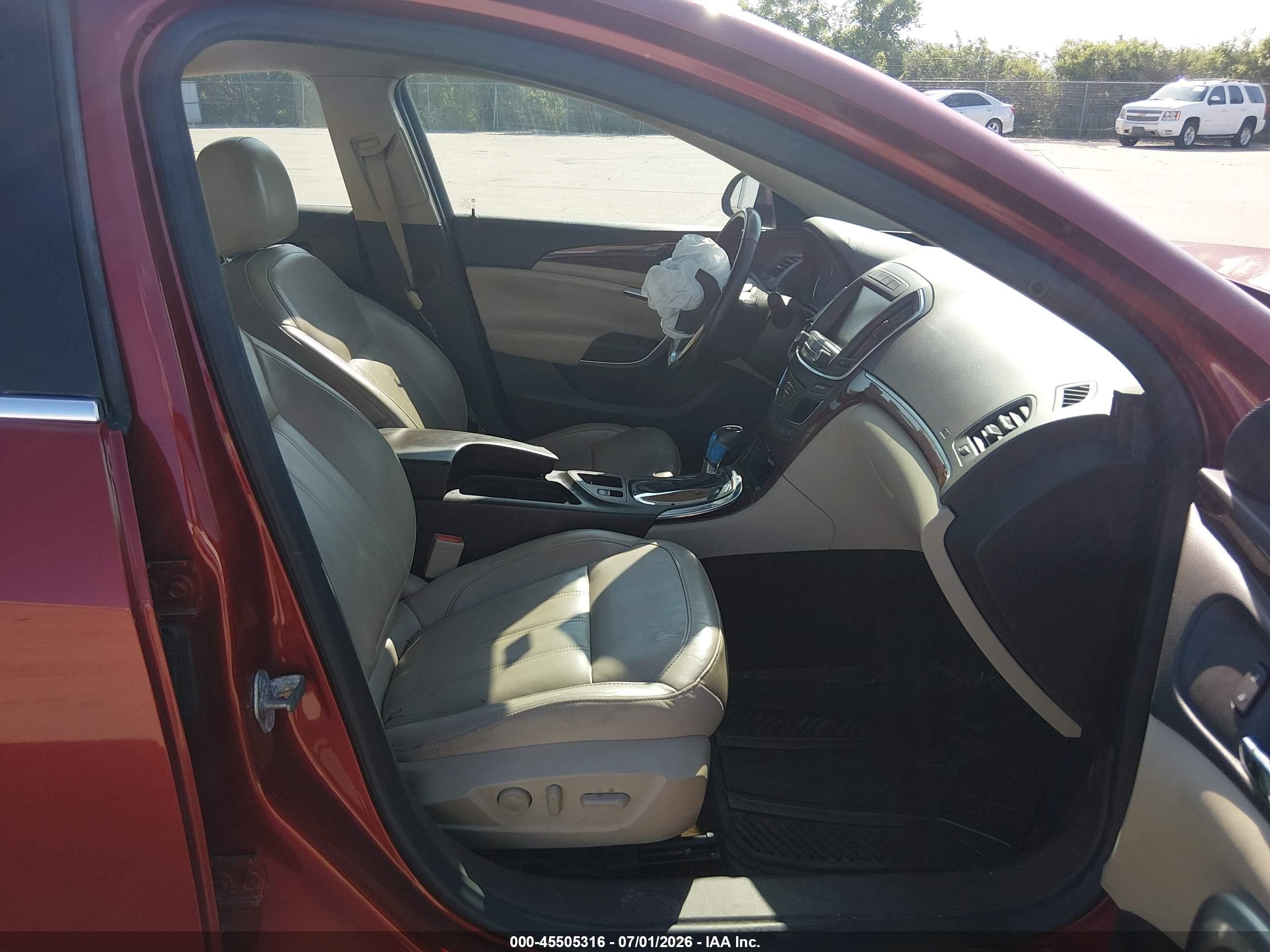 2014 Buick Regal Turbo/e-assist Premium I Red vin: 2G4GN5EX8E9226458