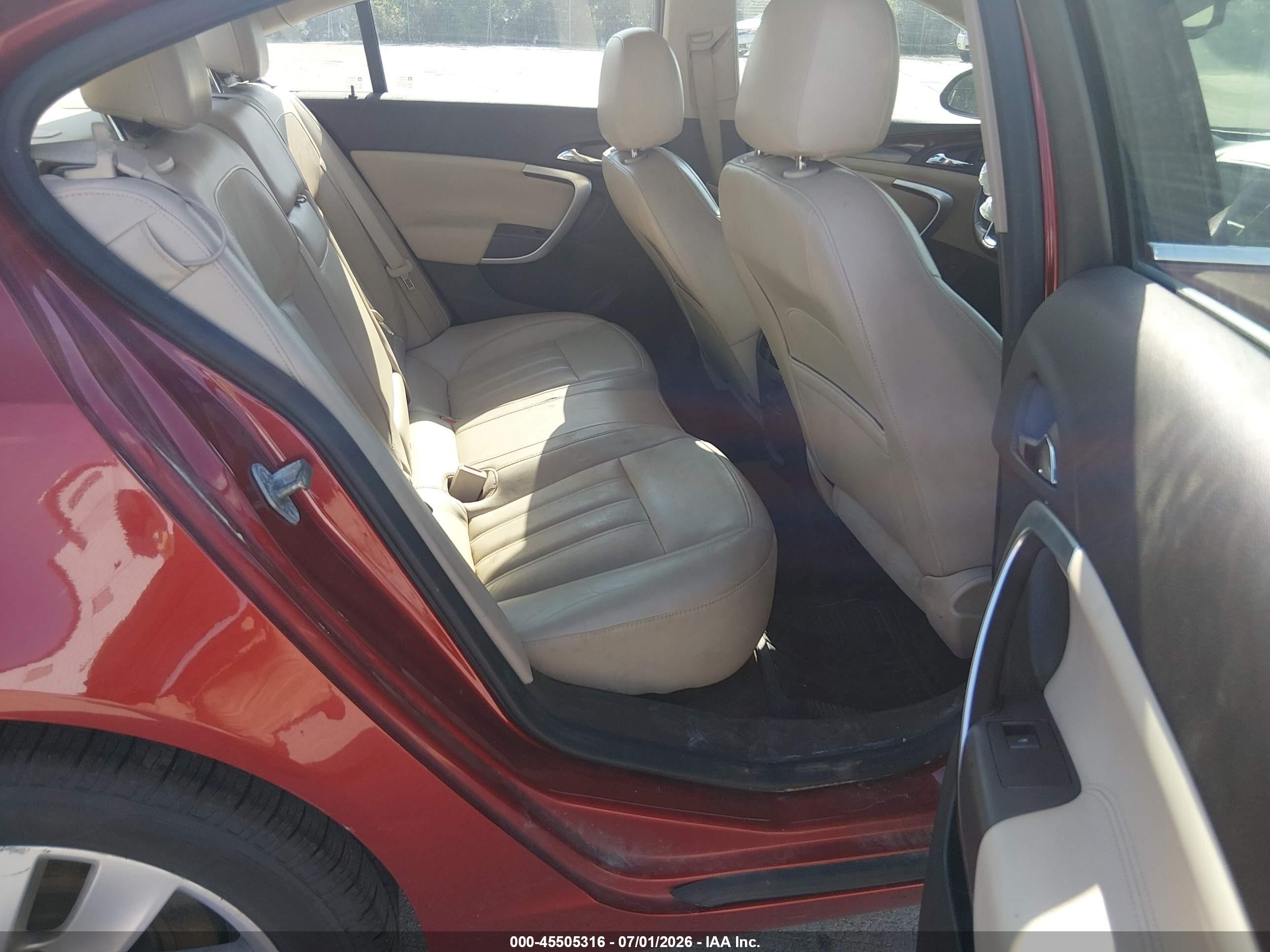 2014 Buick Regal Turbo/e-assist Premium I Red vin: 2G4GN5EX8E9226458