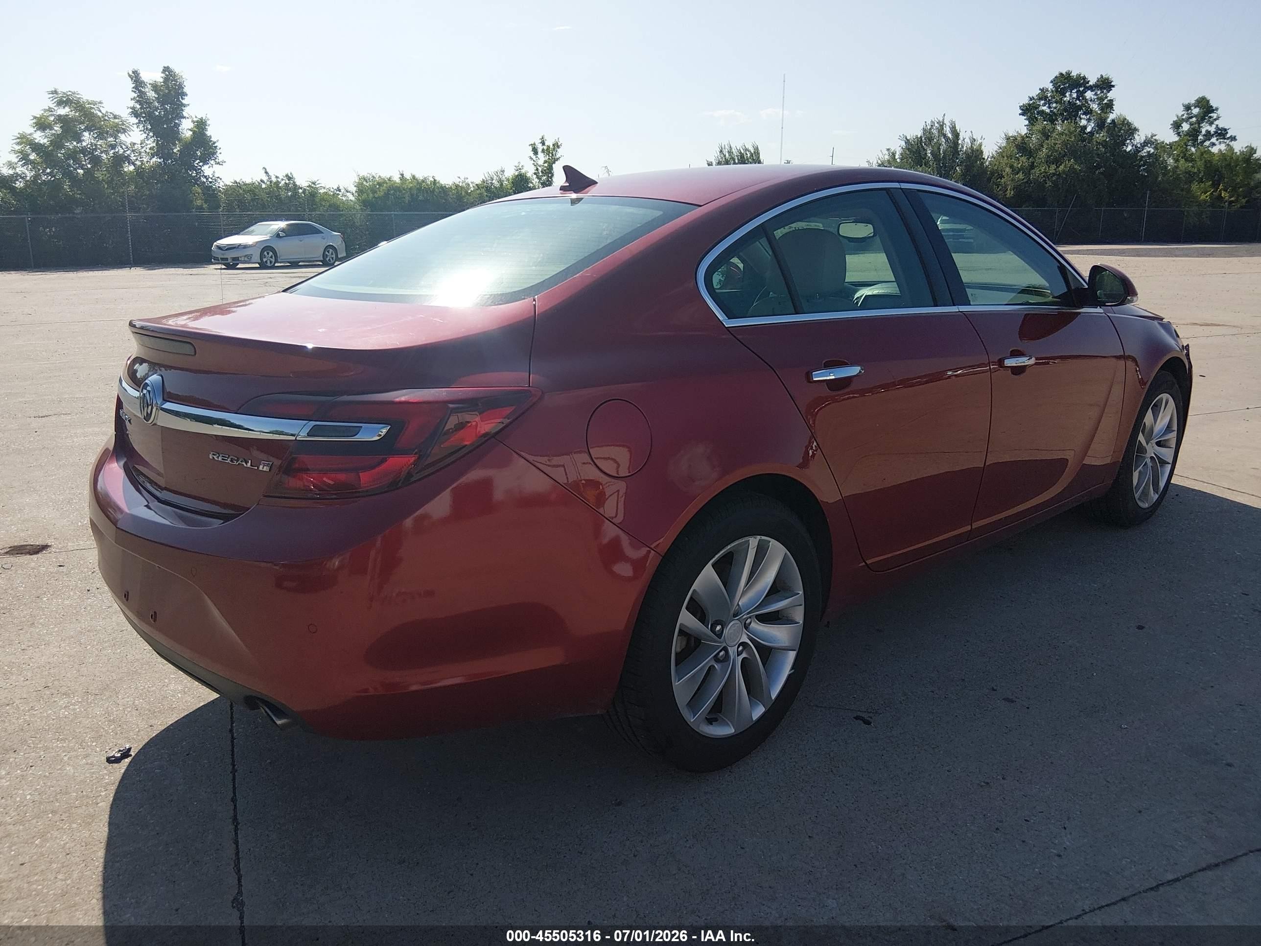 2014 Buick Regal Turbo/e-assist Premium I Red vin: 2G4GN5EX8E9226458