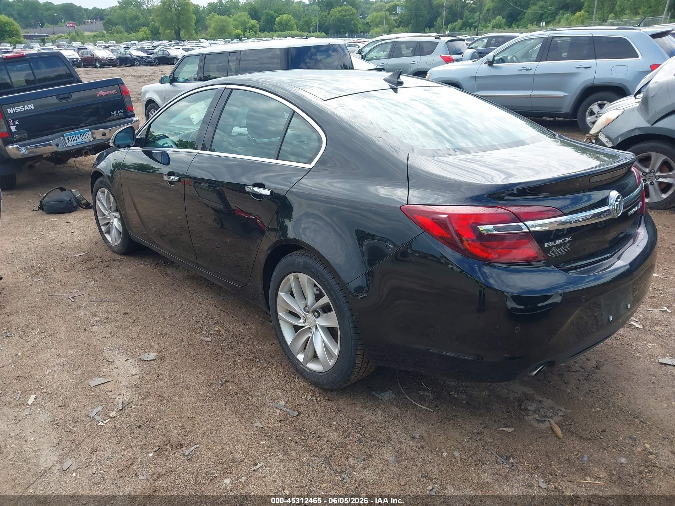 2014 Buick Regal Turbo/e-assist Premium I Black vin: 2G4GN5EX9E9270775