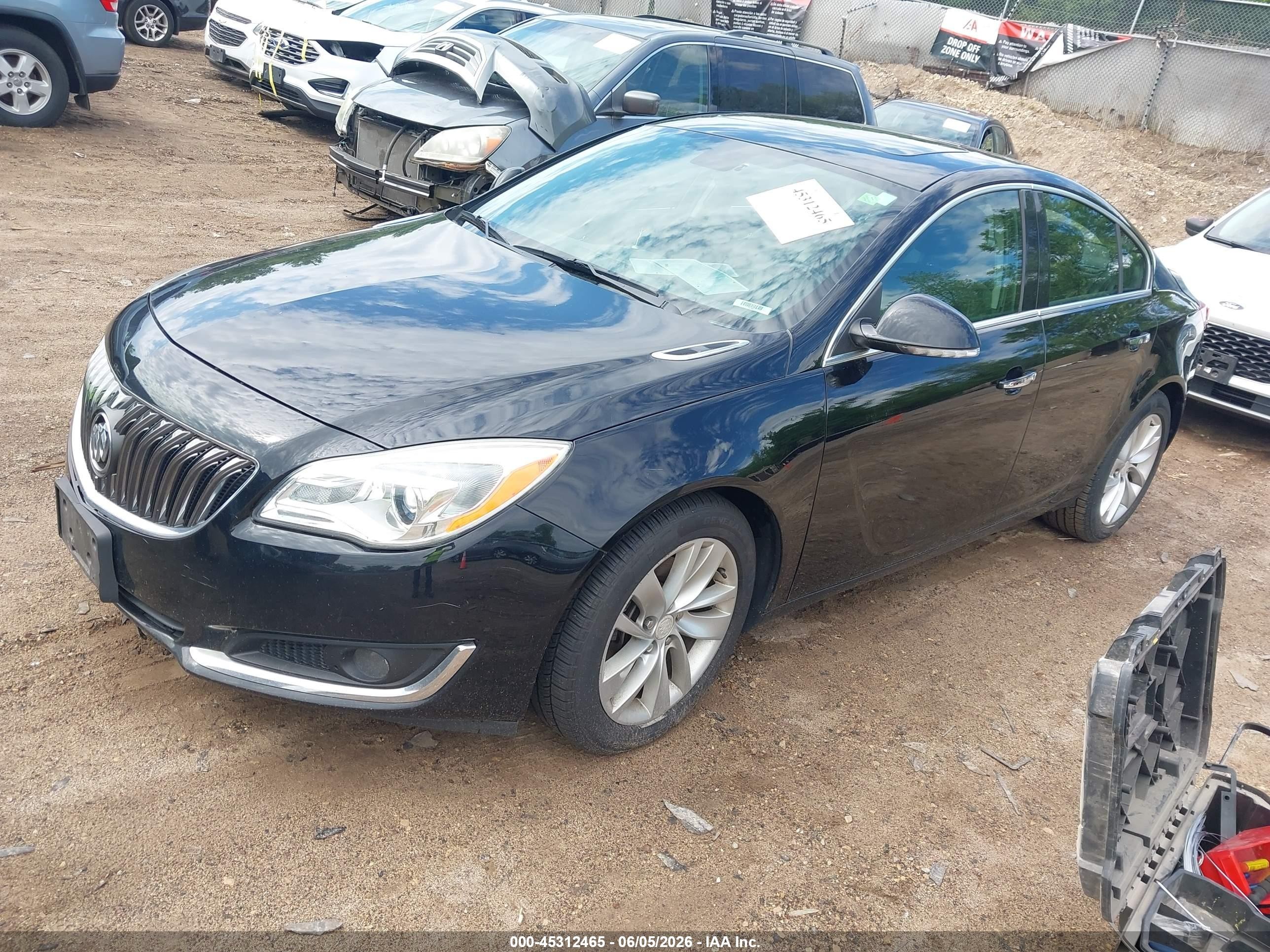 2014 Buick Regal Turbo/e-assist Premium I Black vin: 2G4GN5EX9E9270775