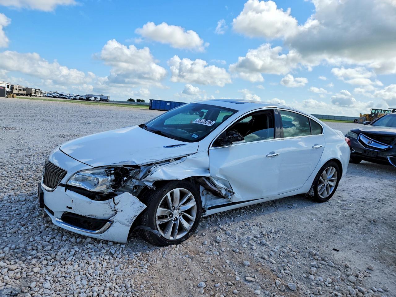 2014 Buick Regal Premium White vin: 2G4GN5EX9E9279993
