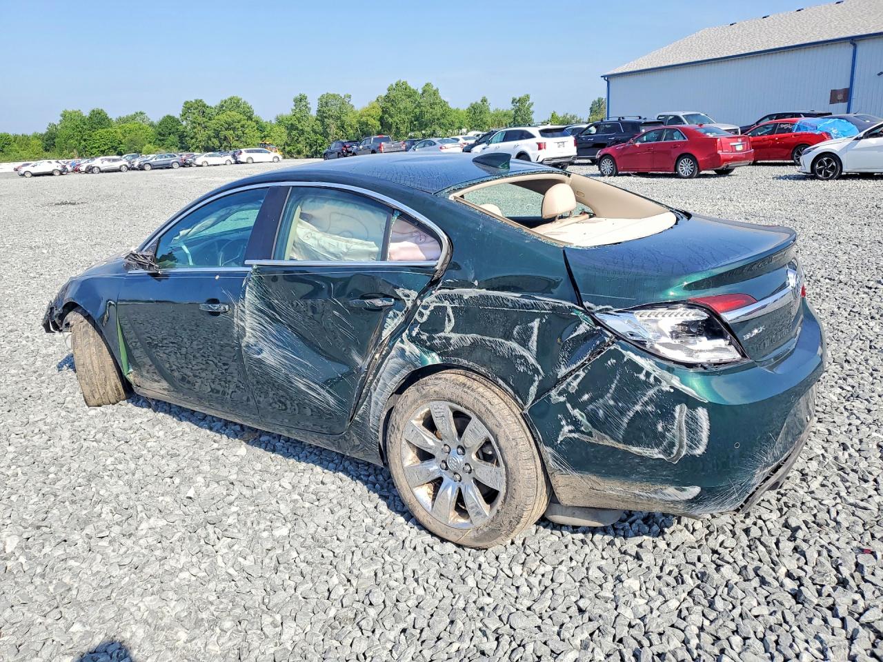 2015 Buick Regal Premium Green vin: 2G4GN5EX9F9241973
