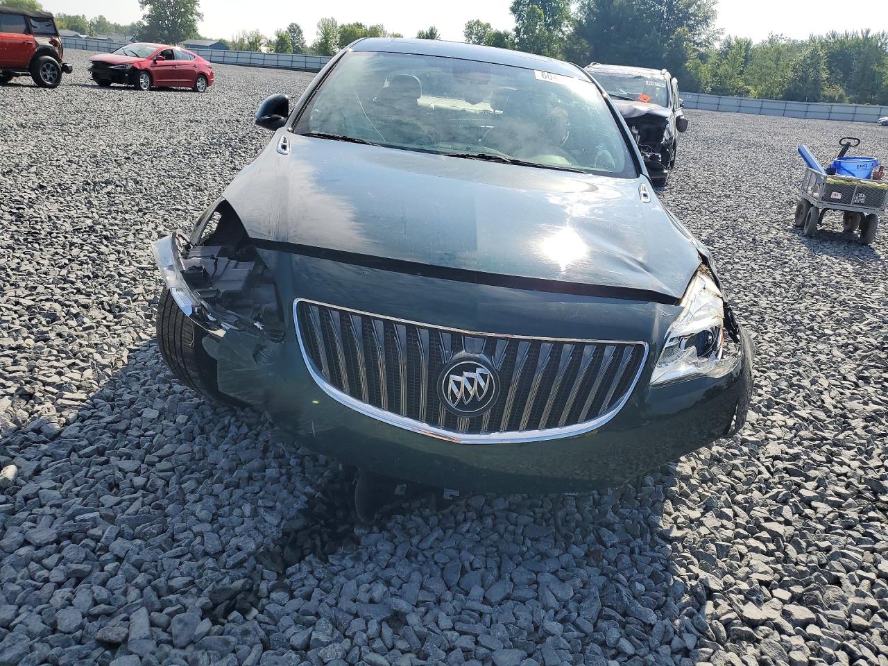 2015 Buick Regal Premium Green vin: 2G4GN5EX9F9241973