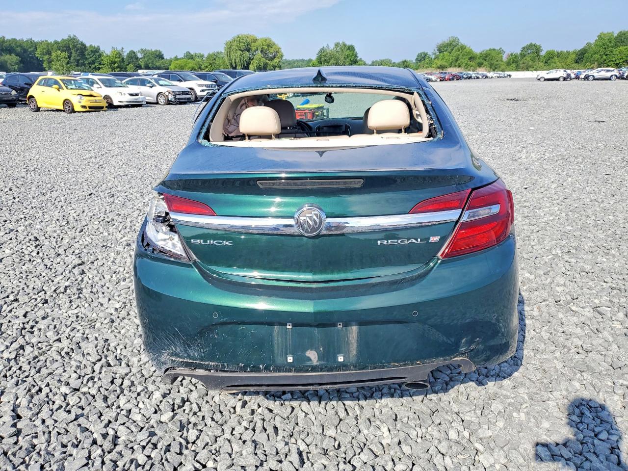 2015 Buick Regal Premium Green vin: 2G4GN5EX9F9241973
