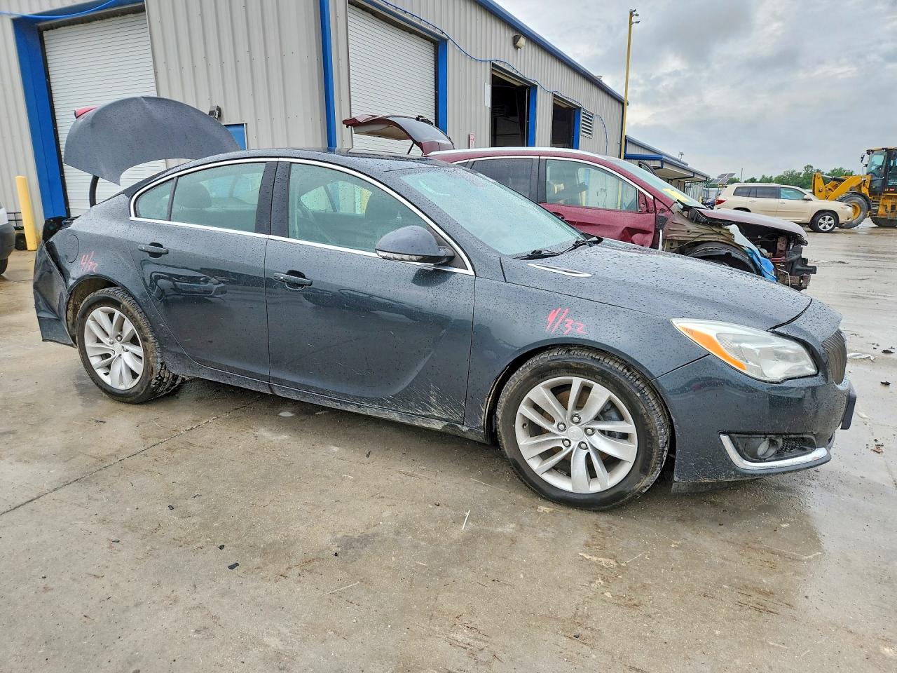 2015 Buick Regal Premium Серый vin: 2G4GN5EX9F9274357