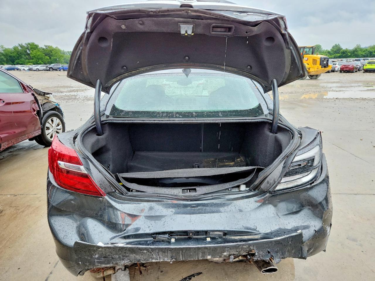 2015 Buick Regal Premium Серый vin: 2G4GN5EX9F9274357
