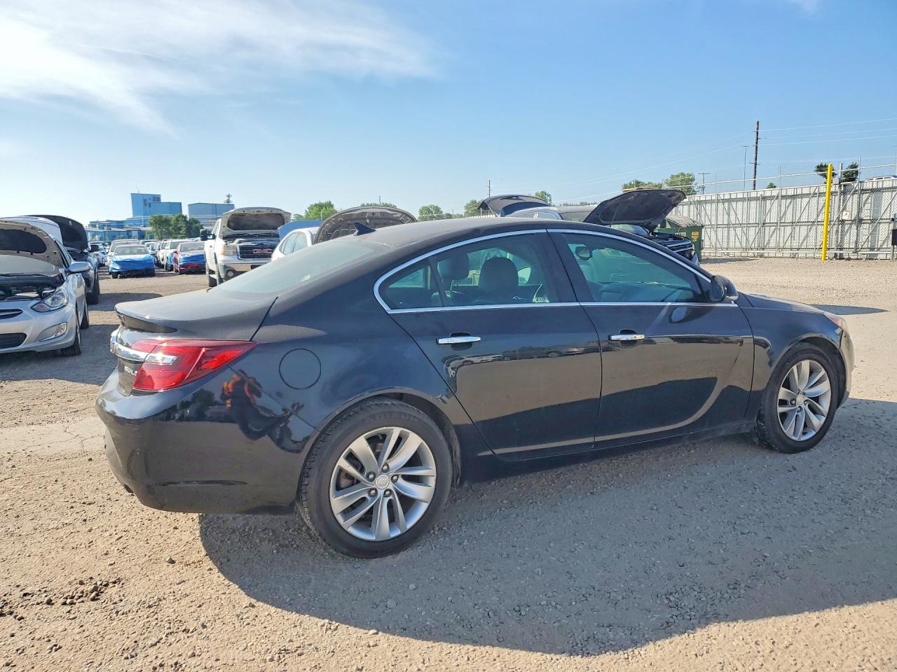 2014 Buick Regal Black vin: 2G4GN5EXXE9190210
