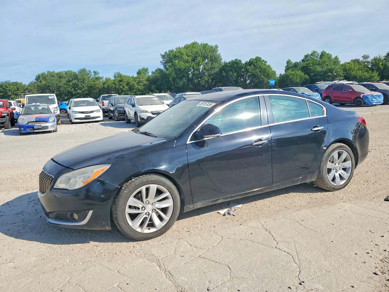 2014 Buick Regal Black vin: 2G4GN5EXXE9190210