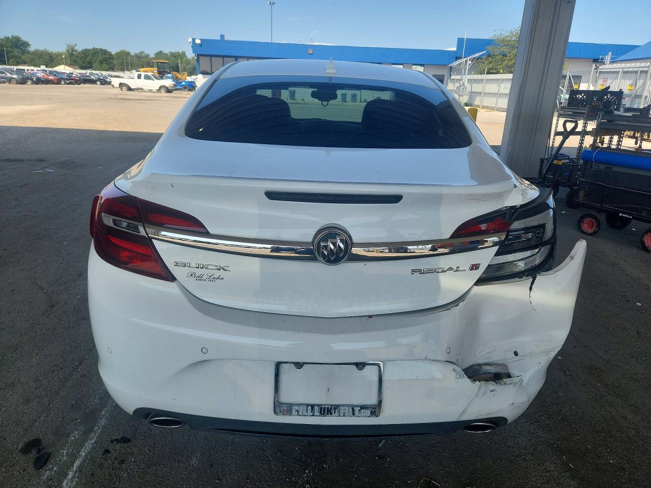 2014 Buick Regal Premium White vin: 2G4GN5EXXE9271045