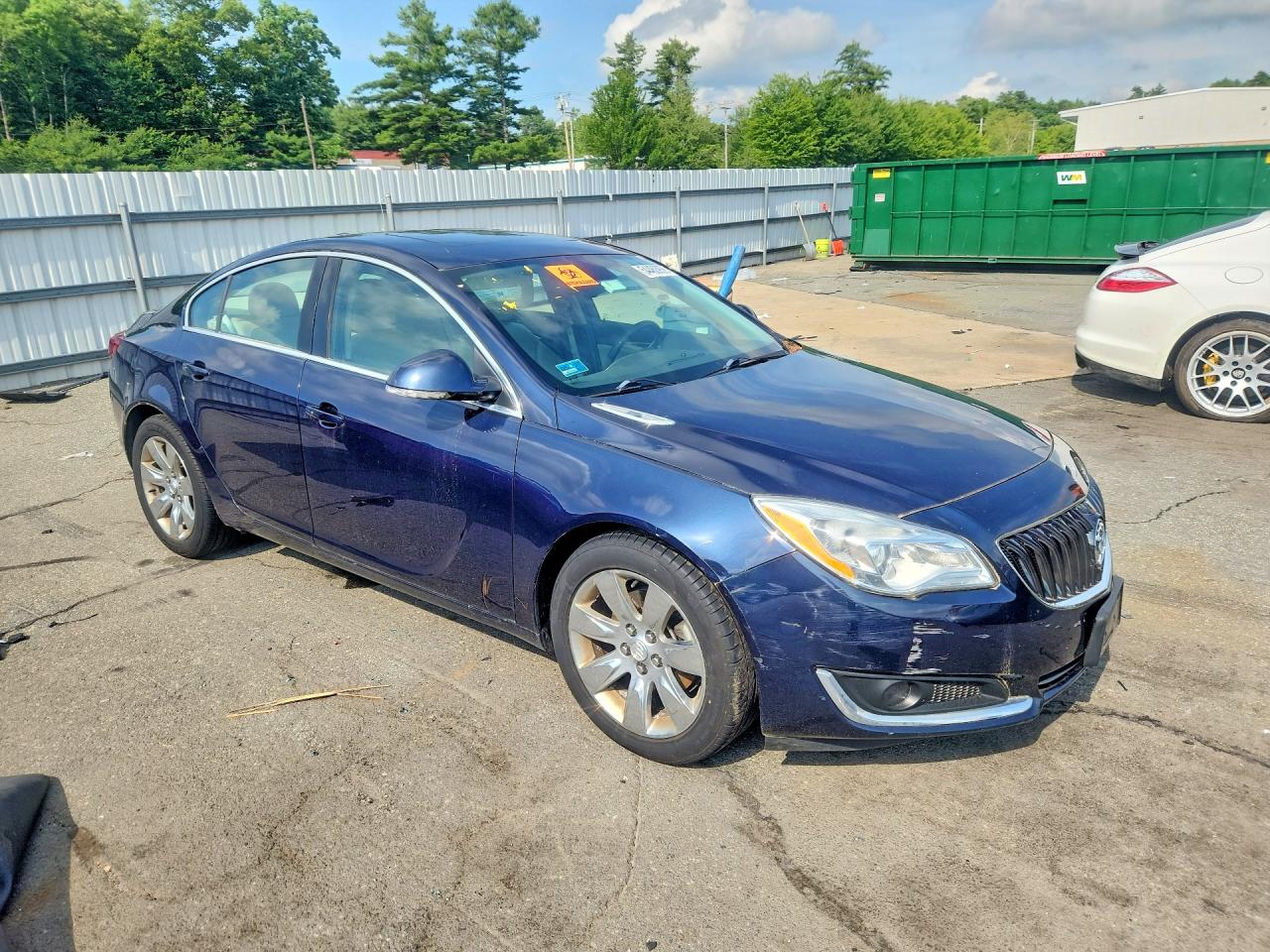 2015 Buick Regal Premium Blue vin: 2G4GN5EXXF9292771