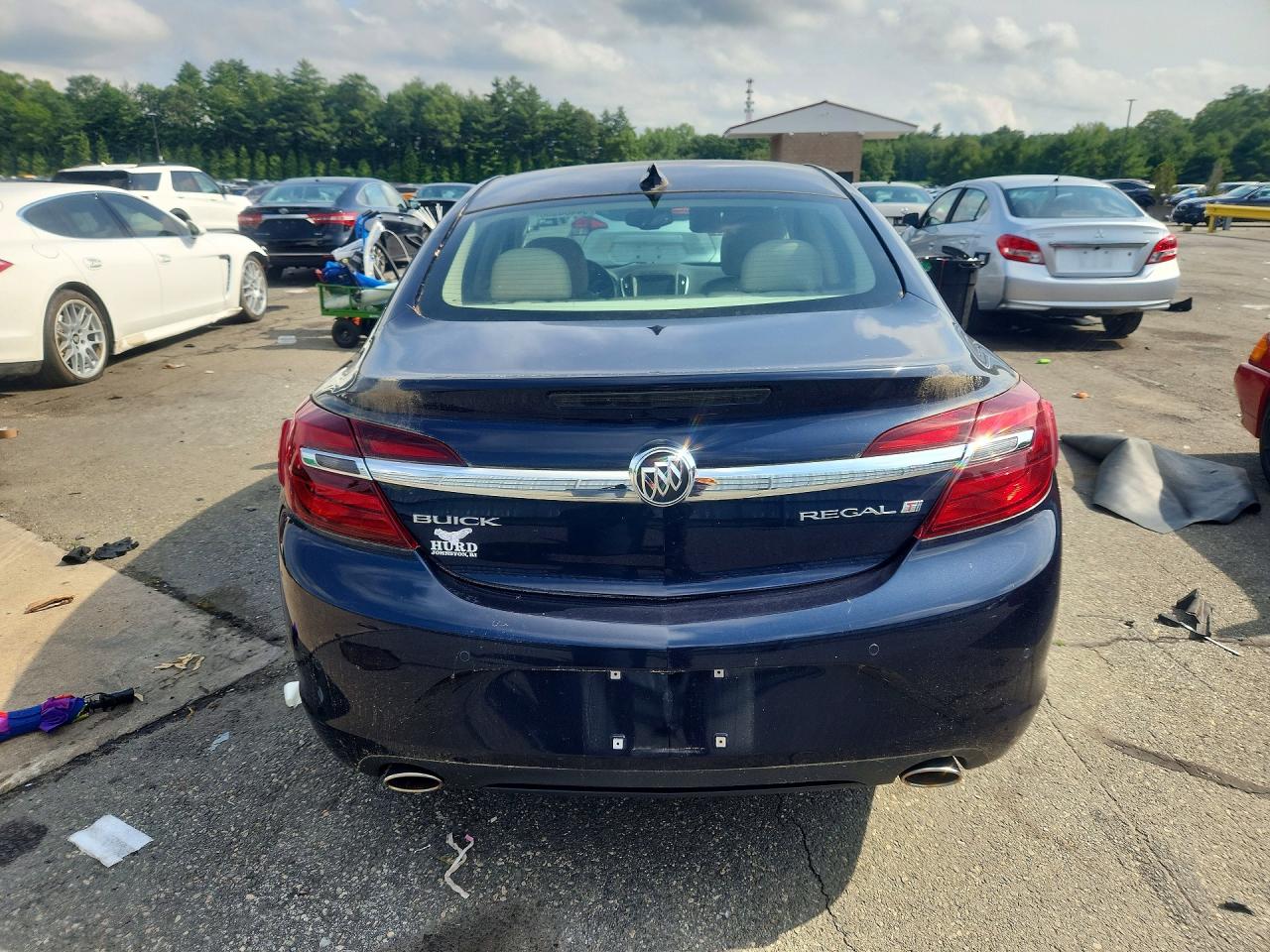 2015 Buick Regal Premium Blue vin: 2G4GN5EXXF9292771