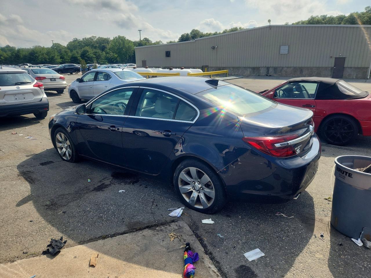 2015 Buick Regal Premium Blue vin: 2G4GN5EXXF9292771