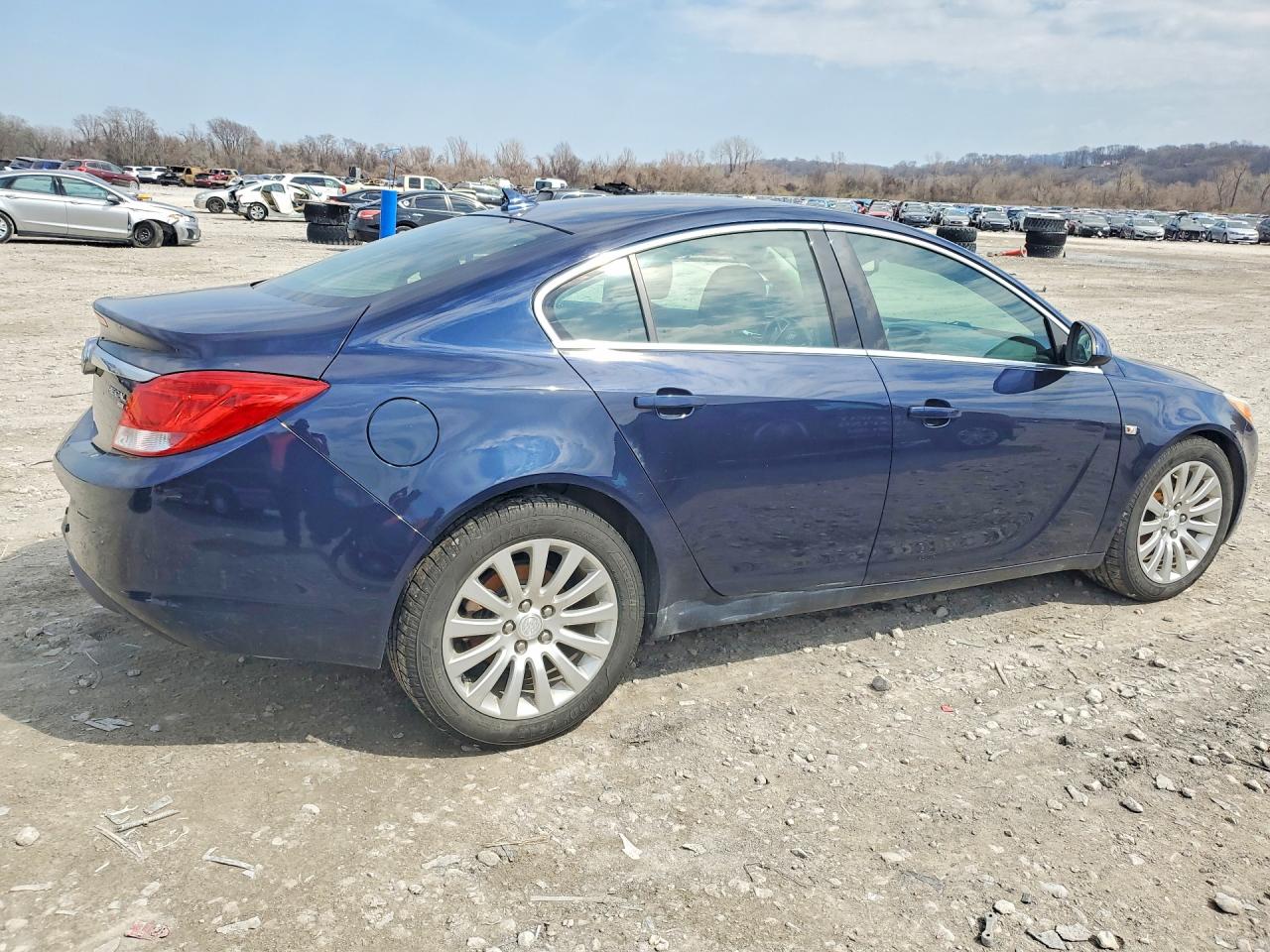 2011 Buick Regal Cxl Blue vin: 2G4GP5EC3B9184252
