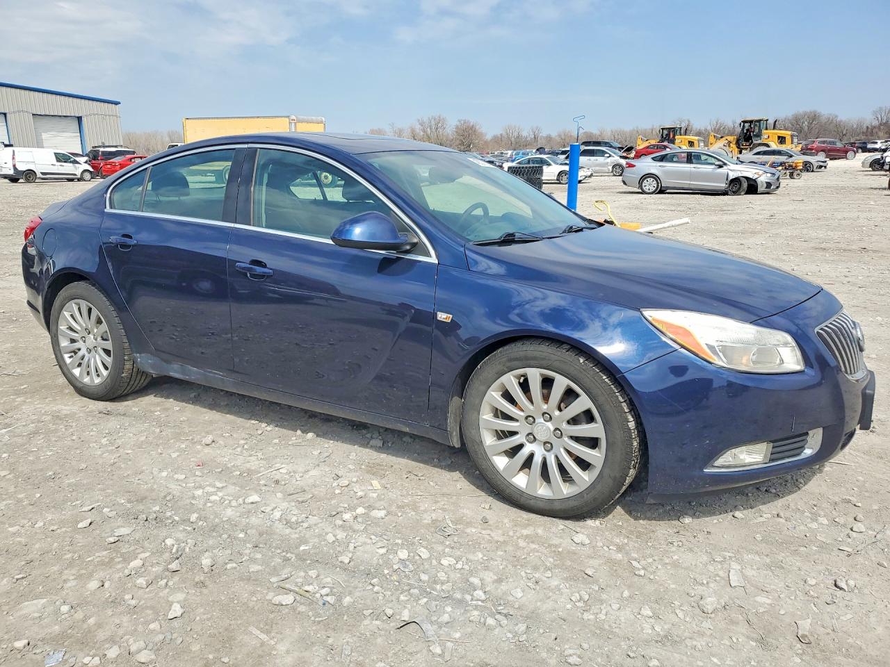 2011 Buick Regal Cxl Blue vin: 2G4GP5EC3B9184252