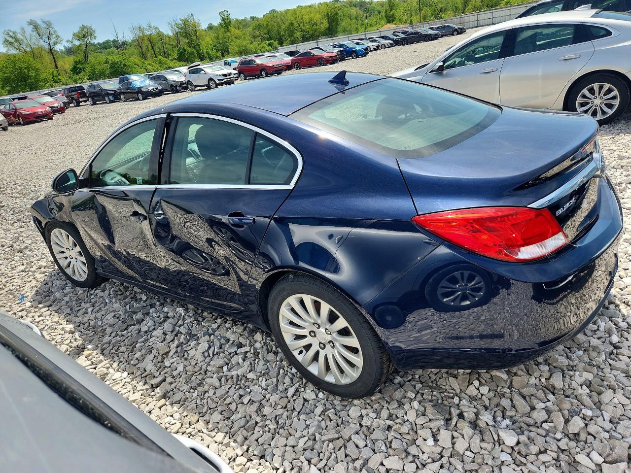 2011 Buick Regal Cxl Blue vin: 2G4GP5EC3B9184252