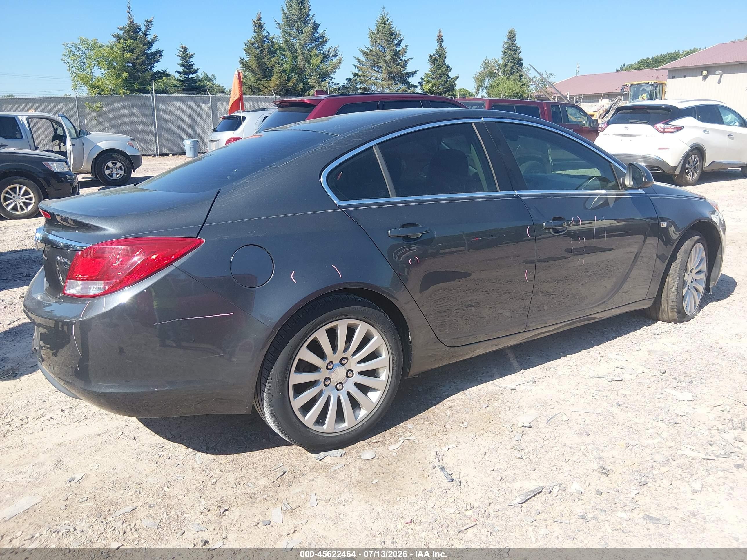 2011 Buick Regal Cxl Oshawa Brown vin: 2G4GP5EC8B9197028