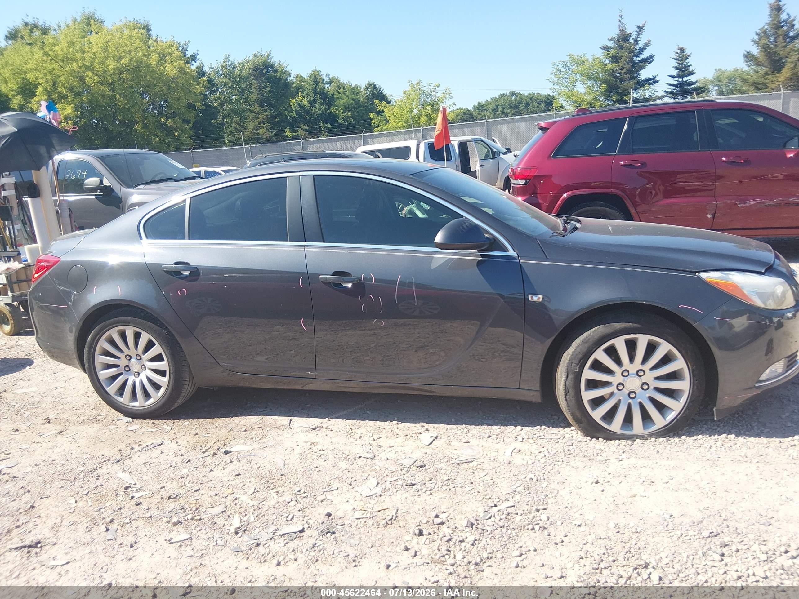 2011 Buick Regal Cxl Oshawa Brown vin: 2G4GP5EC8B9197028