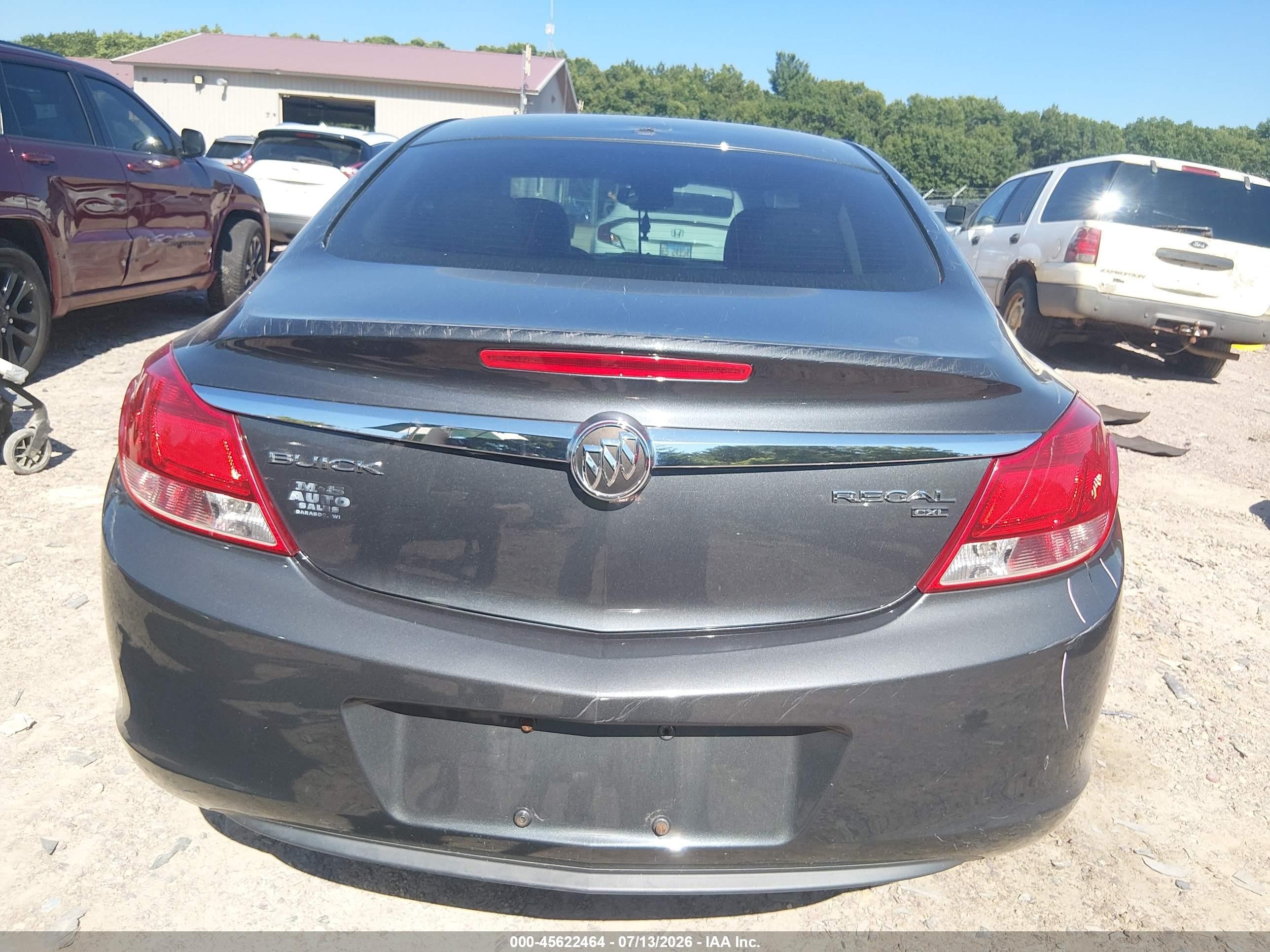 2011 Buick Regal Cxl Oshawa Brown vin: 2G4GP5EC8B9197028