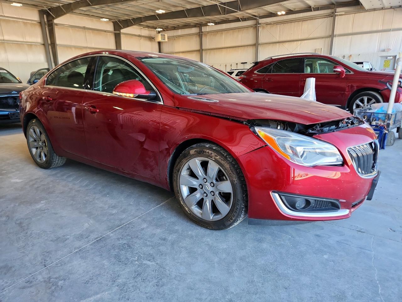 2015 Buick Regal Premium Бордовый vin: 2G4GP5EX6F9208892