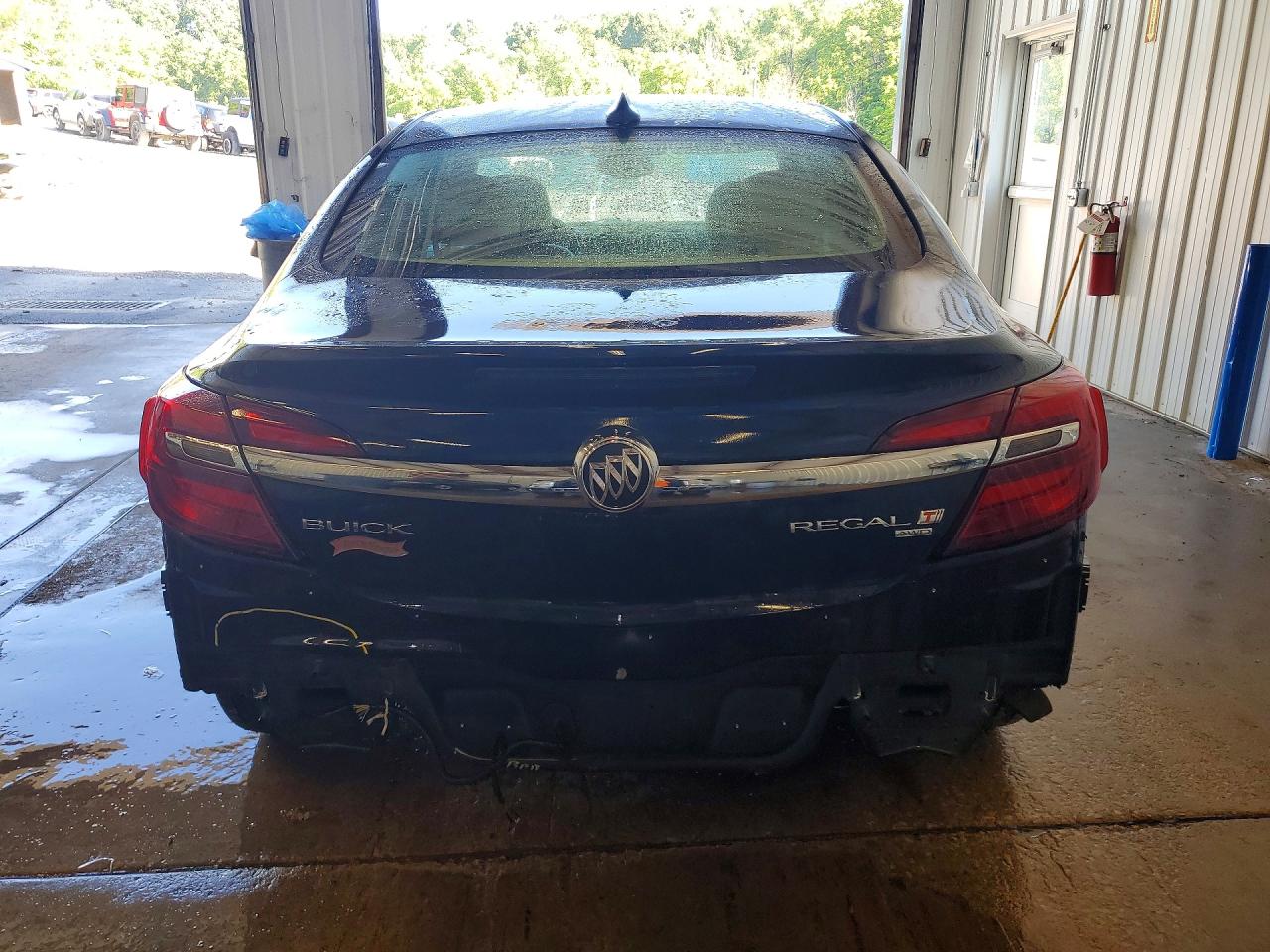2015 Buick Regal Premium Blue vin: 2G4GP5EX7F9224874