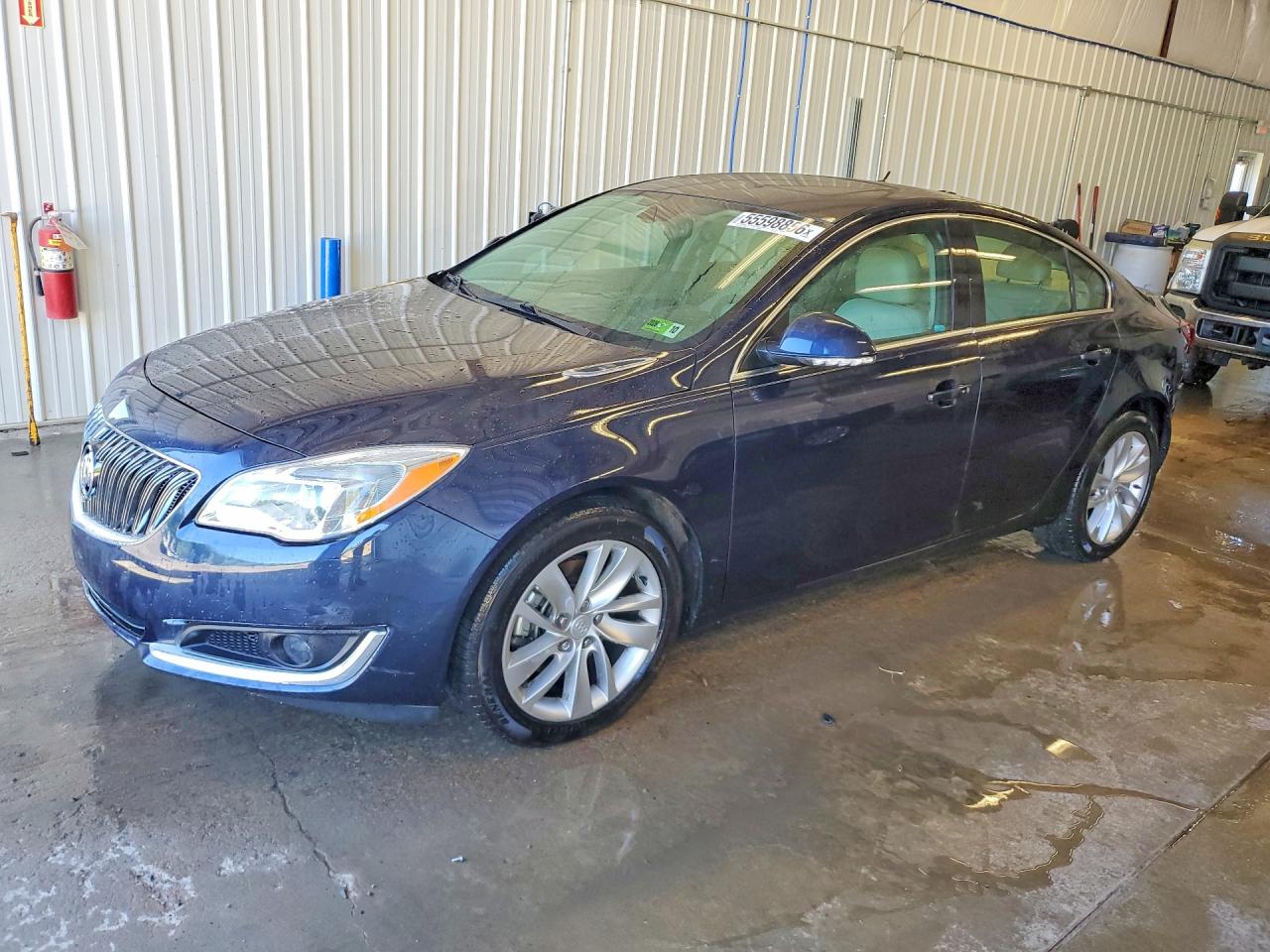 2015 Buick Regal Premium Blue vin: 2G4GP5EX7F9224874