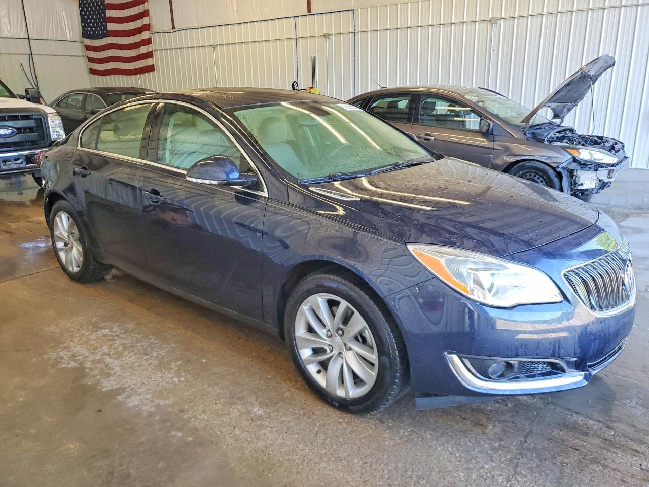 2015 Buick Regal Premium Blue vin: 2G4GP5EX7F9224874