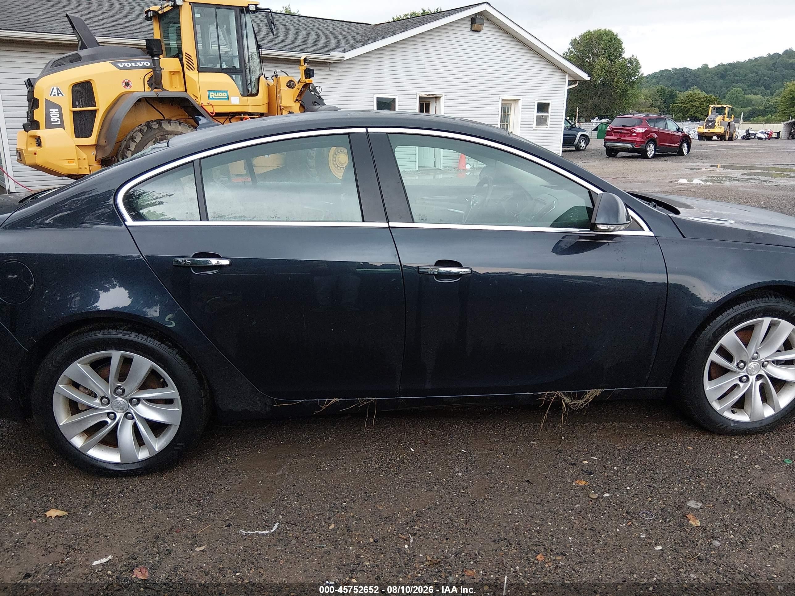 2014 Buick Regal Turbo Premium I Blue vin: 2G4GP5EX8E9201442
