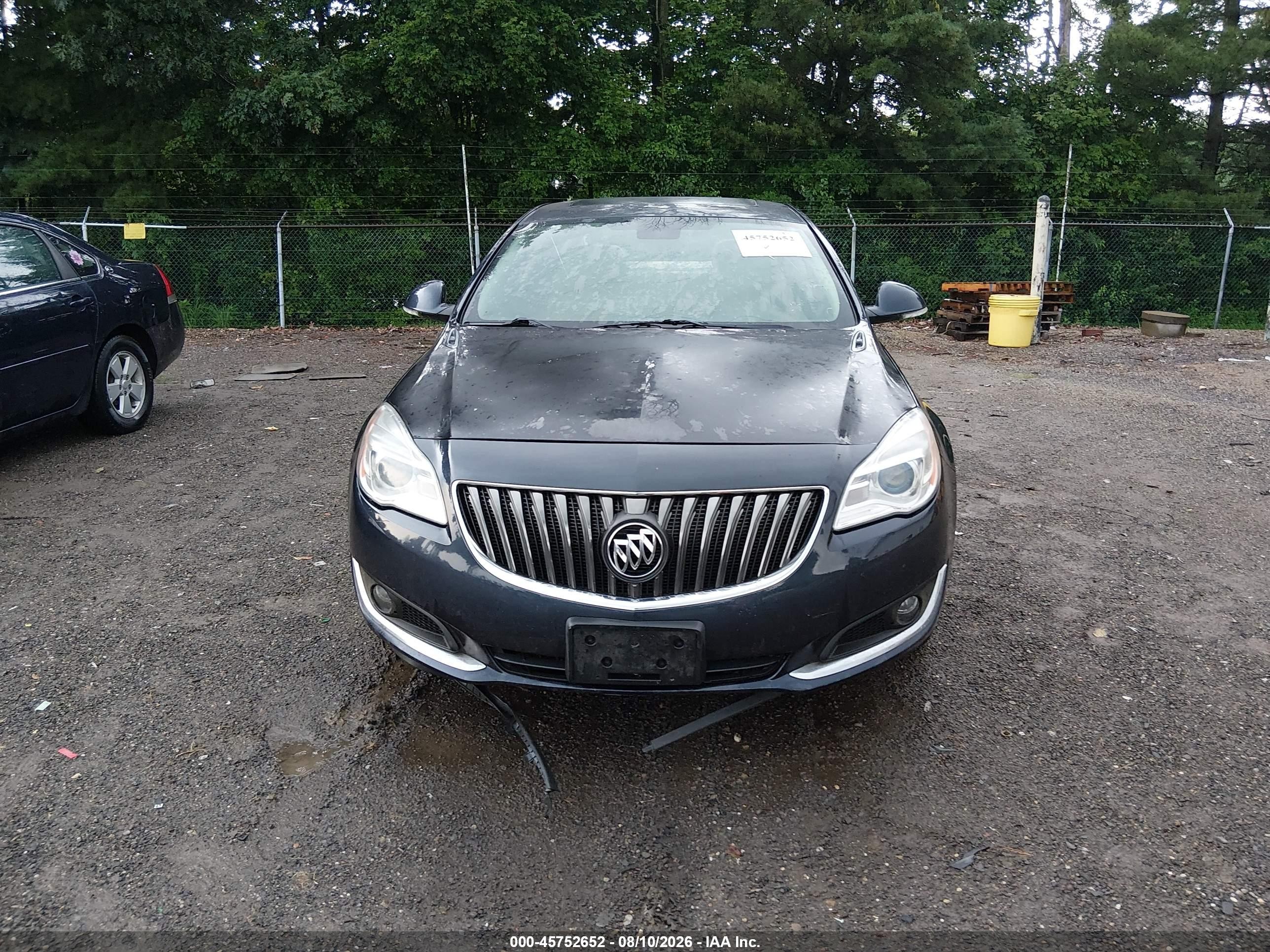 2014 Buick Regal Turbo Premium I Blue vin: 2G4GP5EX8E9201442