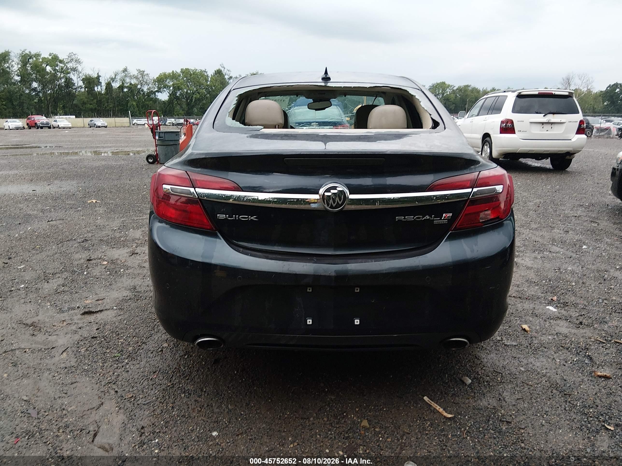 2014 Buick Regal Turbo Premium I Blue vin: 2G4GP5EX8E9201442