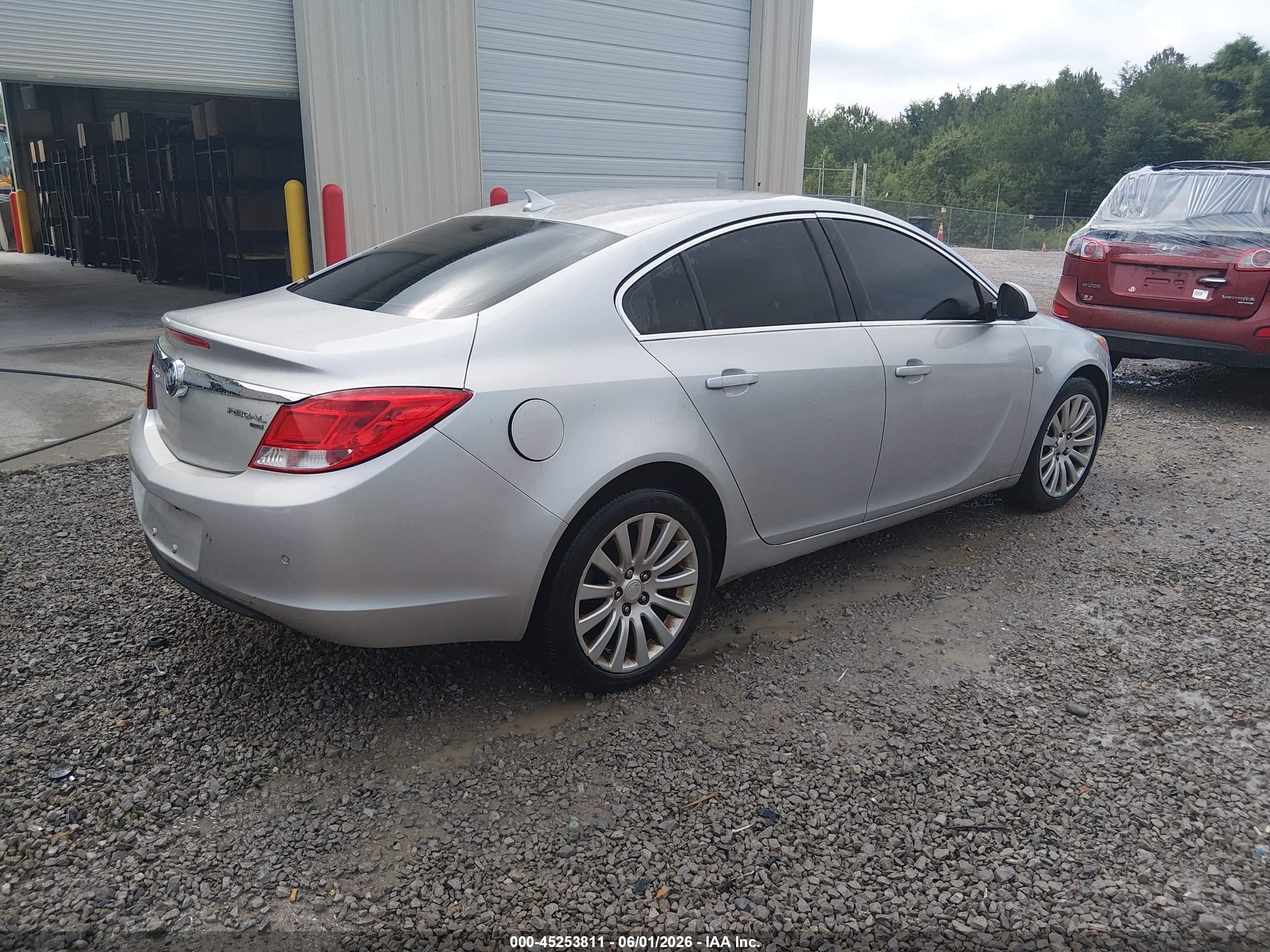 2011 Buick Regal Cxl Oshawa Silver vin: 2G4GR5EC2B9213508