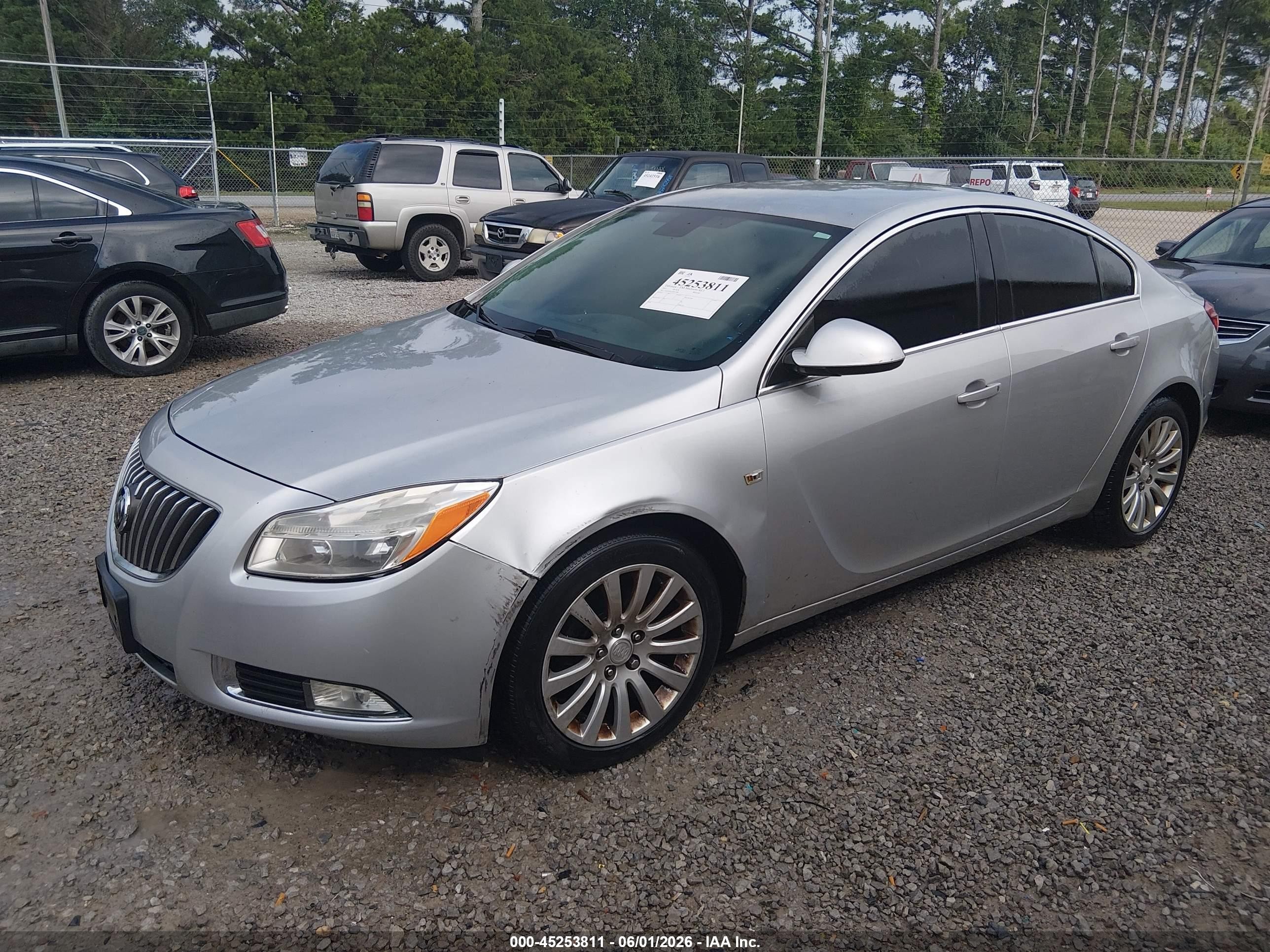 2011 Buick Regal Cxl Oshawa Silver vin: 2G4GR5EC2B9213508