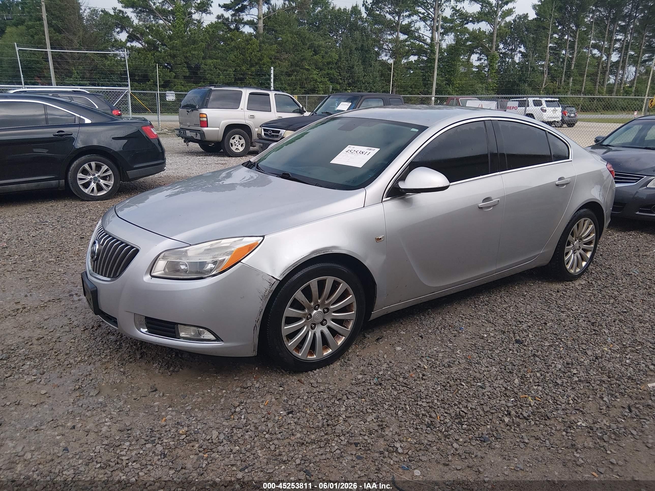 2011 Buick Regal Cxl Oshawa Silver vin: 2G4GR5EC2B9213508