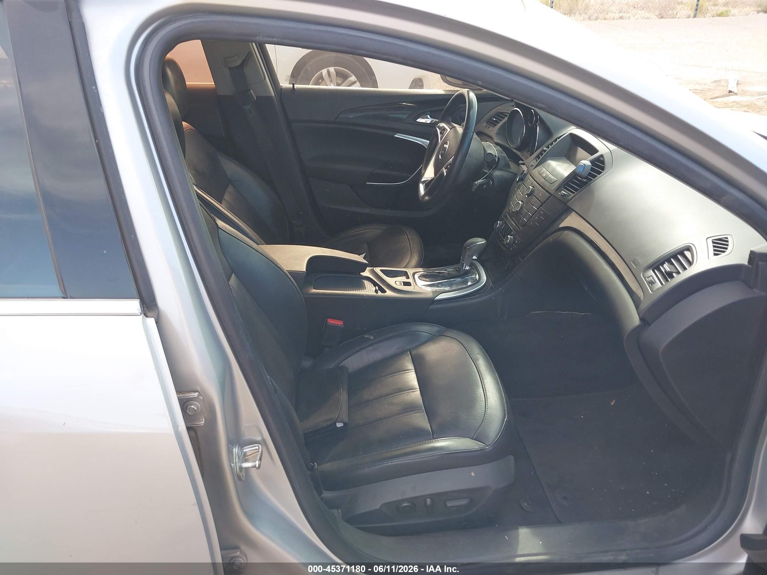 2011 Buick Regal Cxl Oshawa Серебряный vin: 2G4GR5EC3B9182852