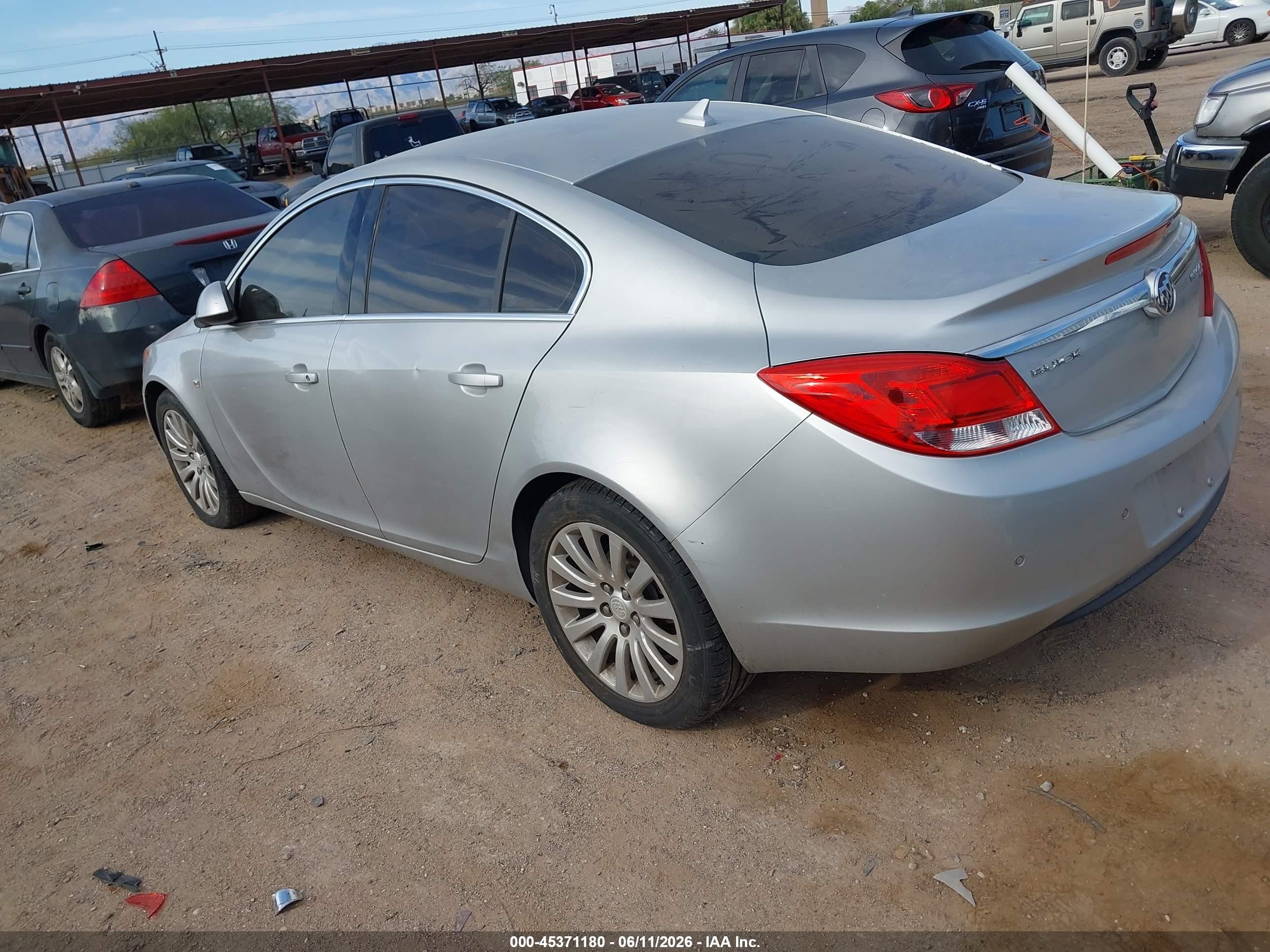 2011 Buick Regal Cxl Oshawa Серебряный vin: 2G4GR5EC3B9182852