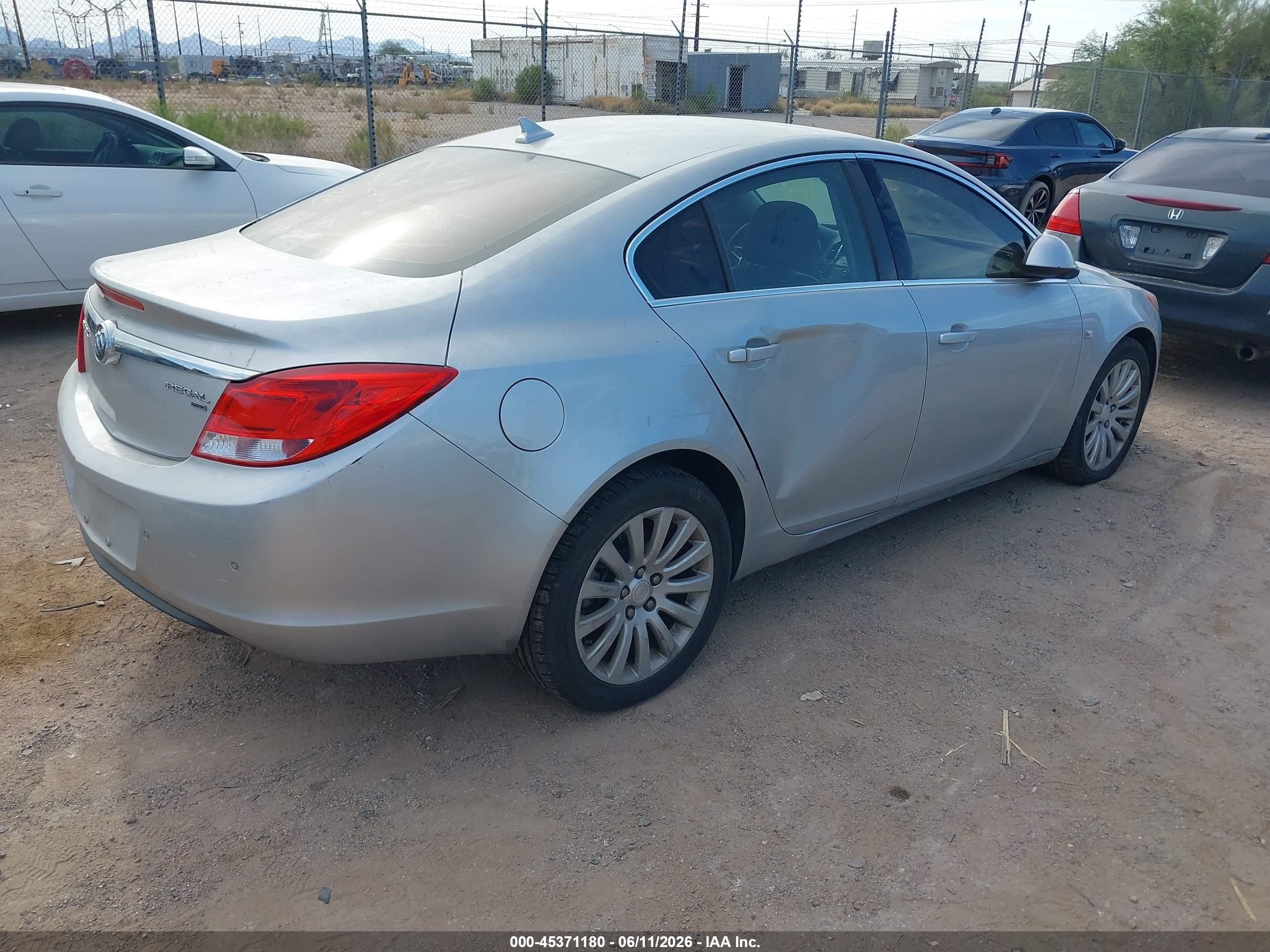 2011 Buick Regal Cxl Oshawa Серебряный vin: 2G4GR5EC3B9182852