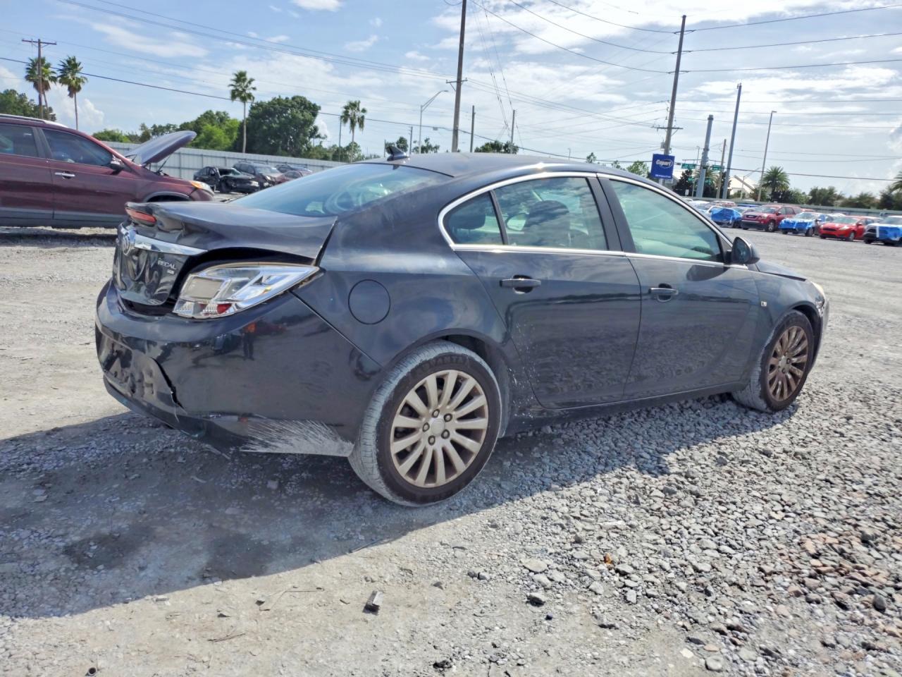 2011 Buick Regal Cxl Black vin: 2G4GR5EC8B9181437
