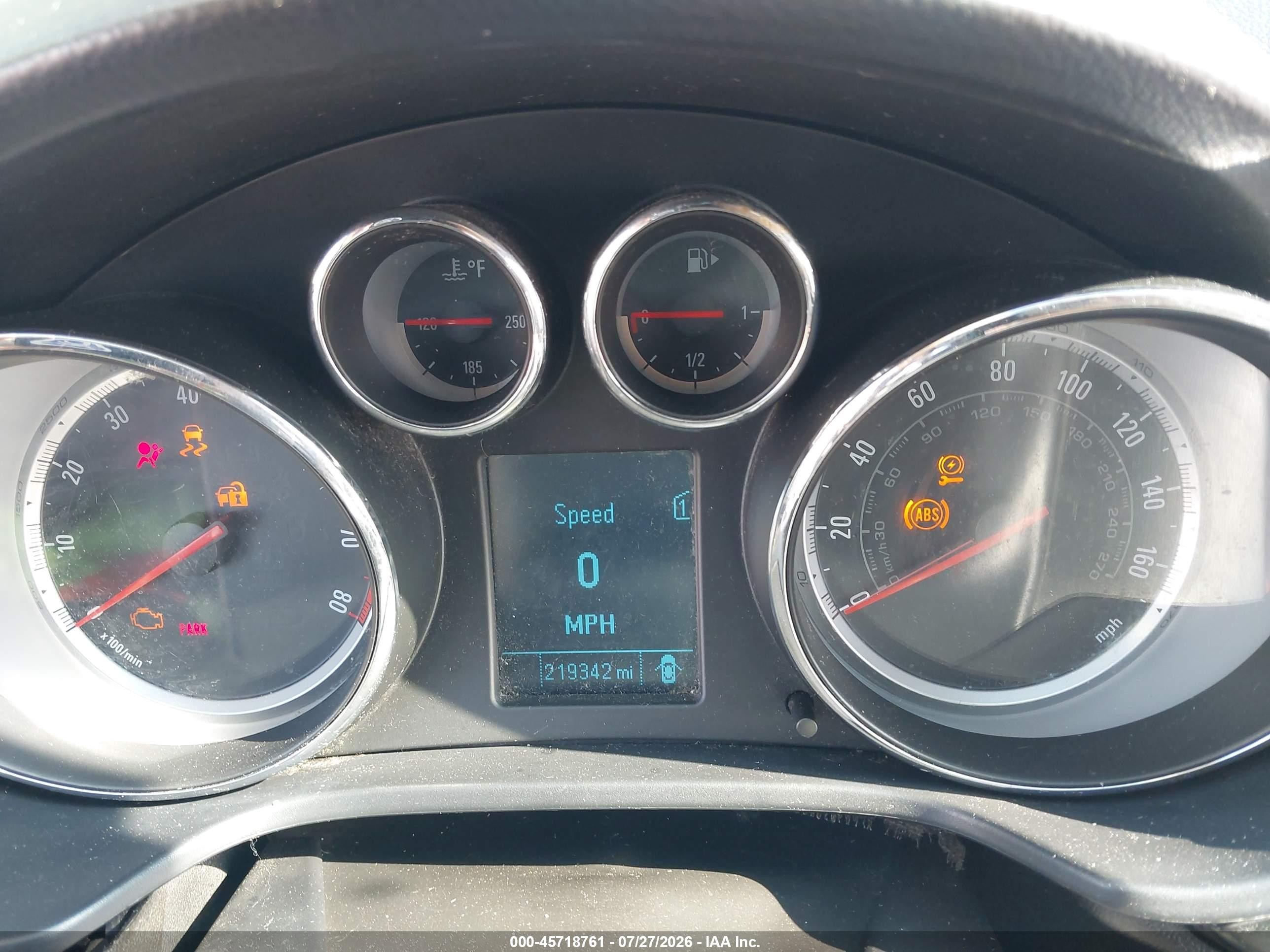 2012 Buick Regal   Black vin: 2G4GR5EK2C9136566