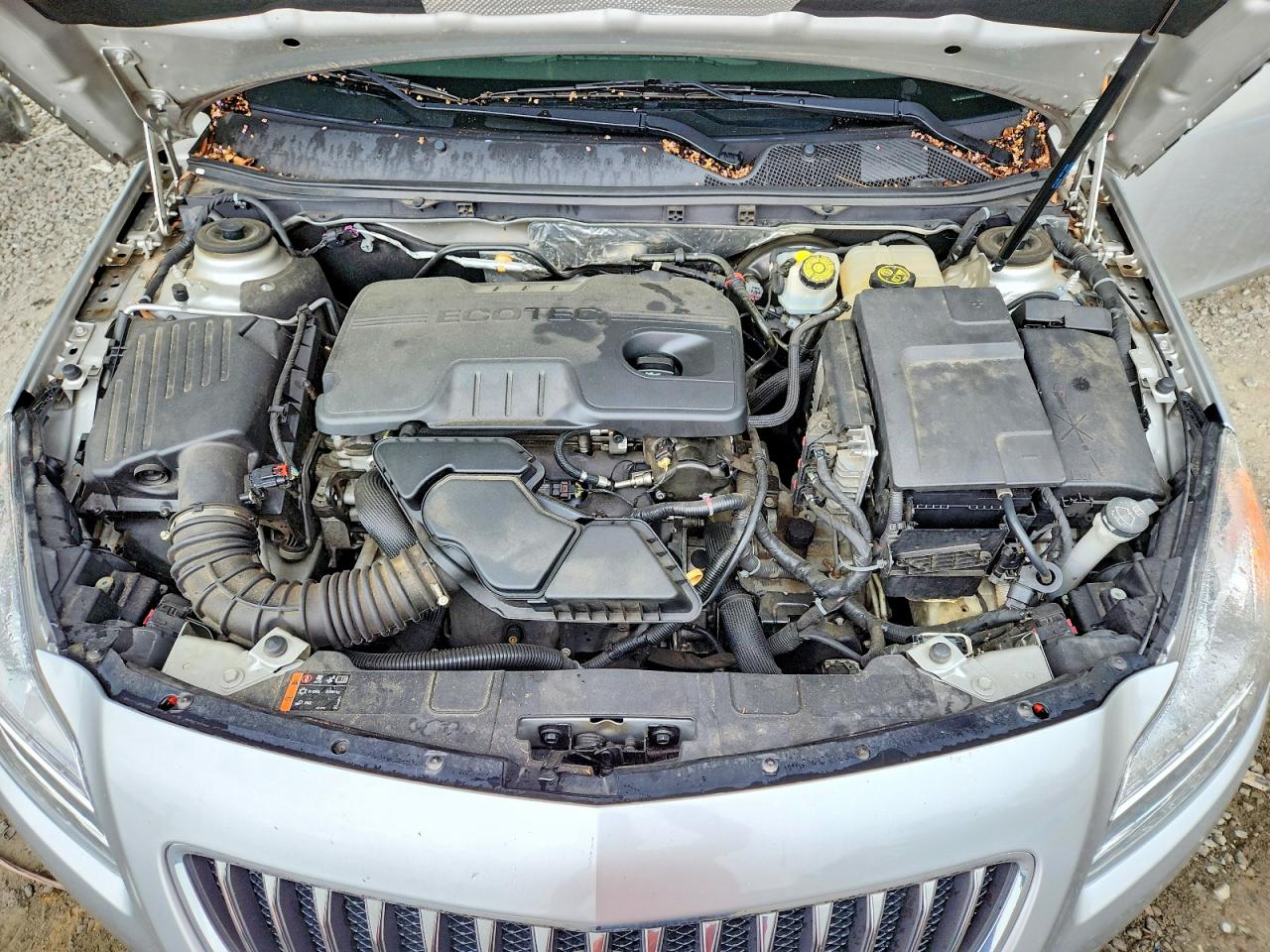 2012 Buick Regal Silver vin: 2G4GR5EK2C9179868